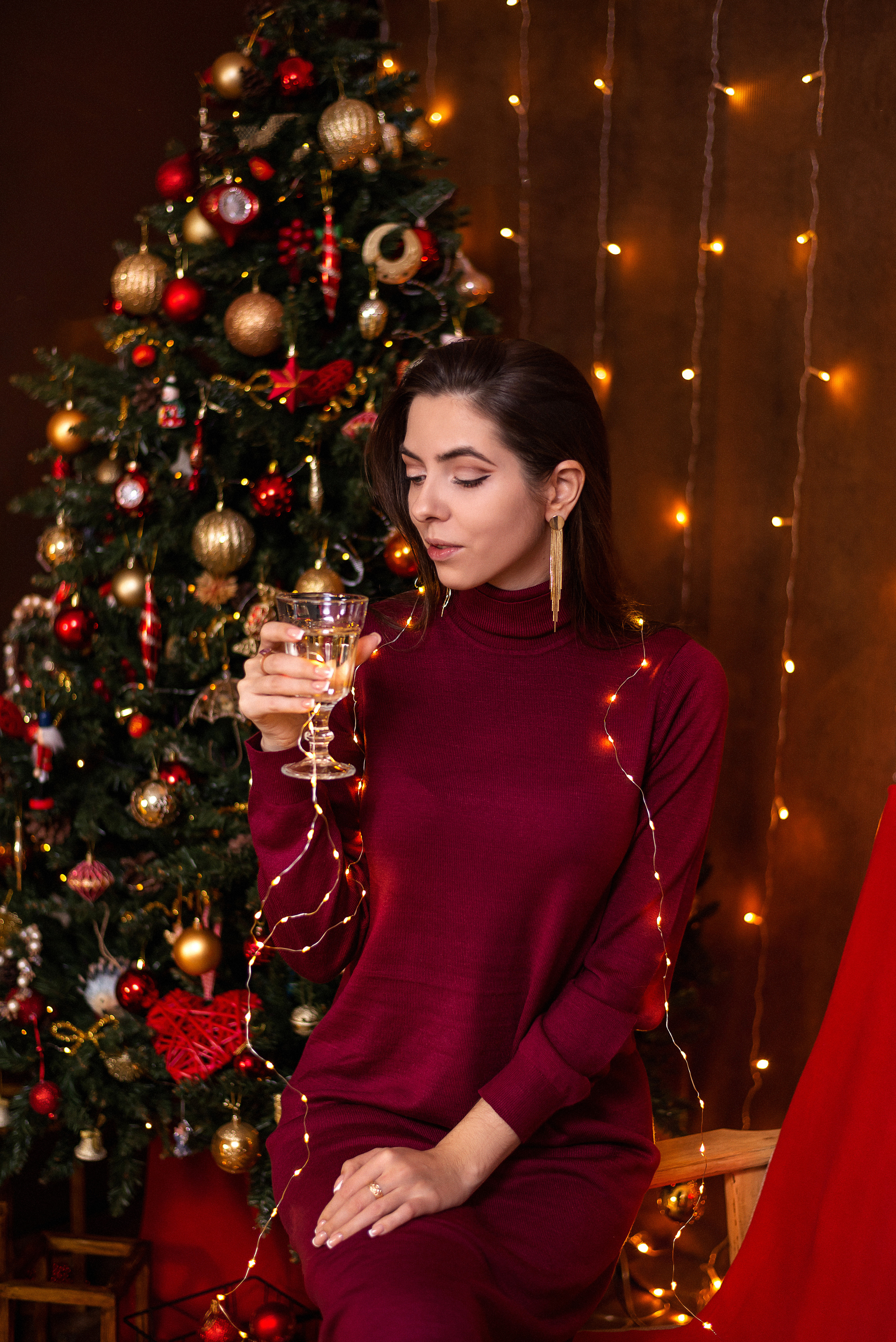 Оля — Новый год 2023. Семейный и детский фотограф Наталья Горда