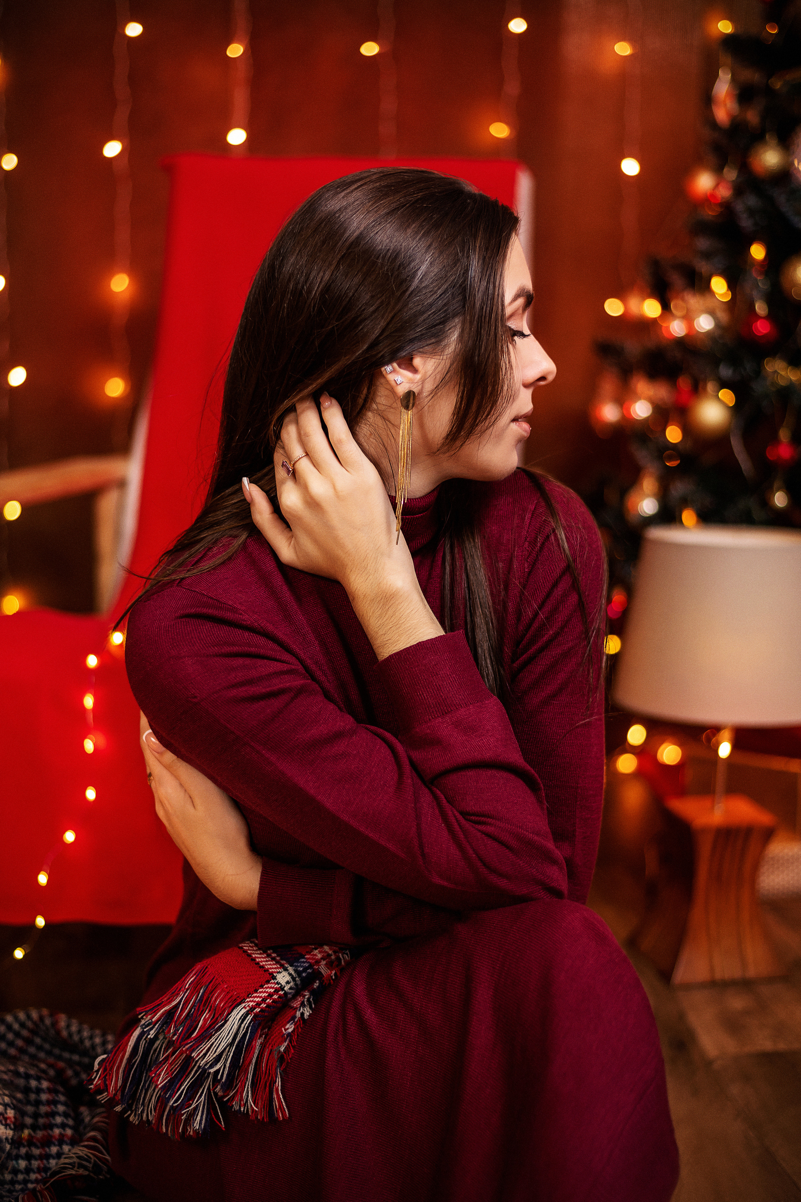 Оля — Новый год 2023. Семейный и детский фотограф Наталья Горда