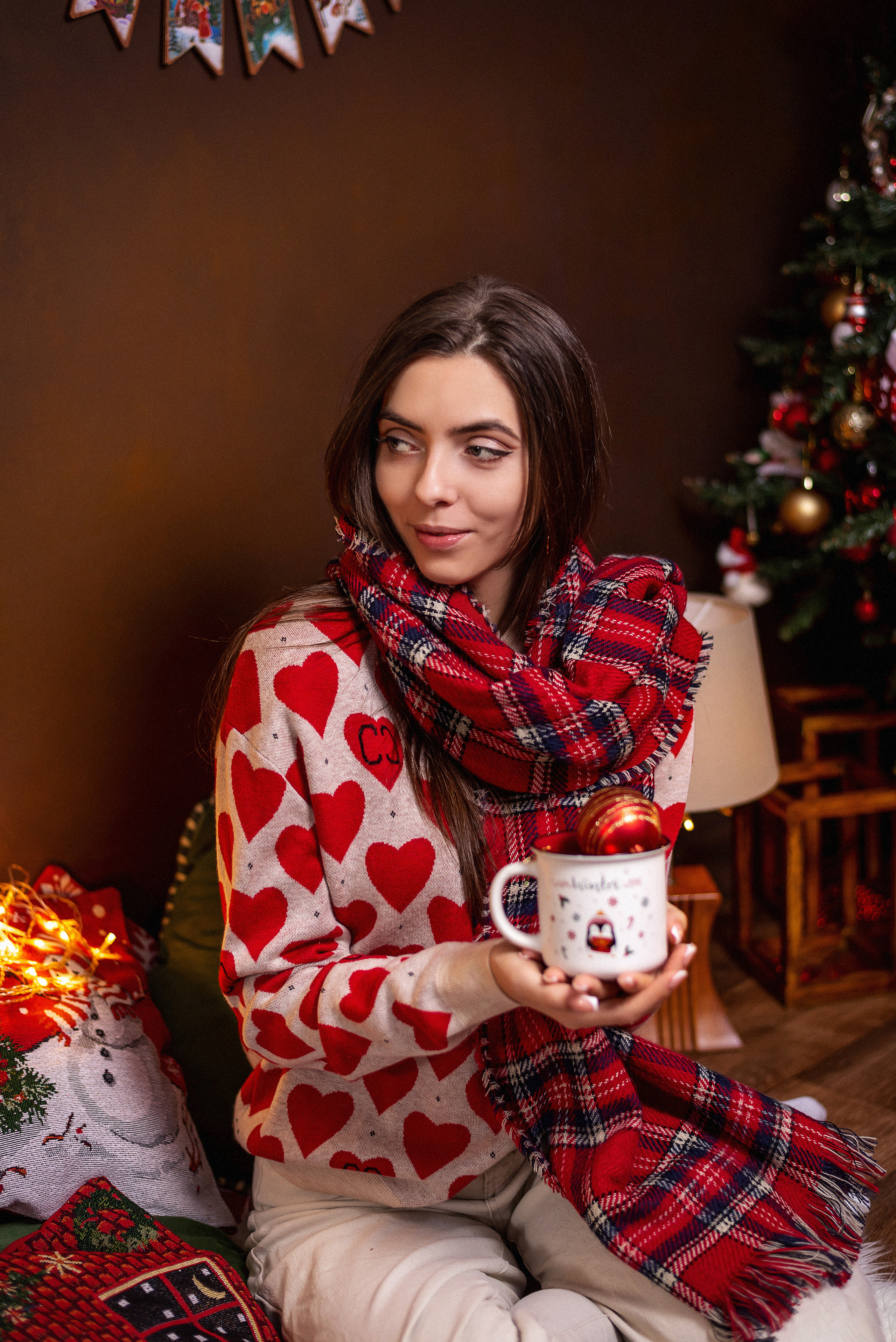 Оля — Новый год 2023. Семейный и детский фотограф Наталья Горда