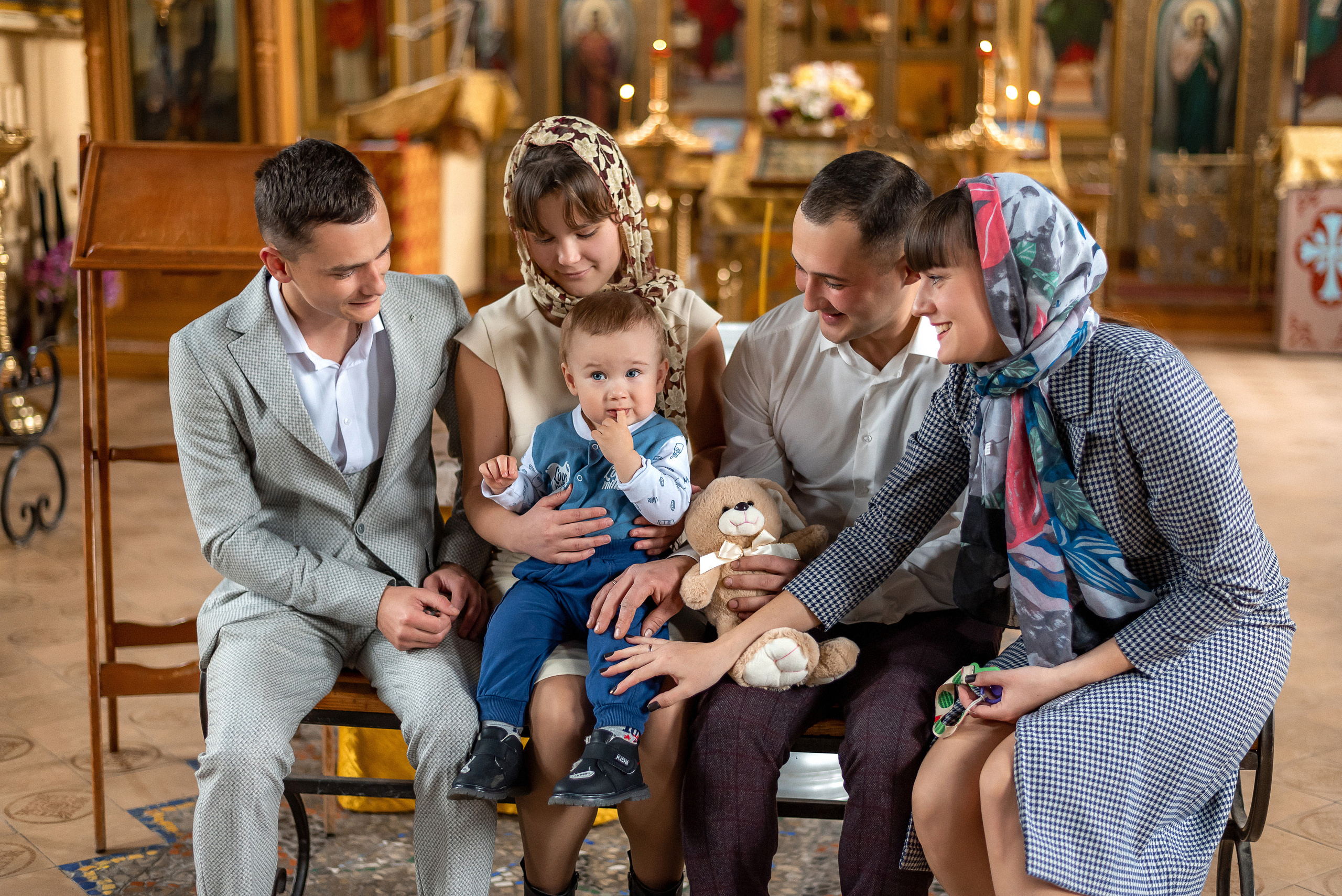 Крещение Ванечки 2022. Семейный и детский фотограф Наталья Горда