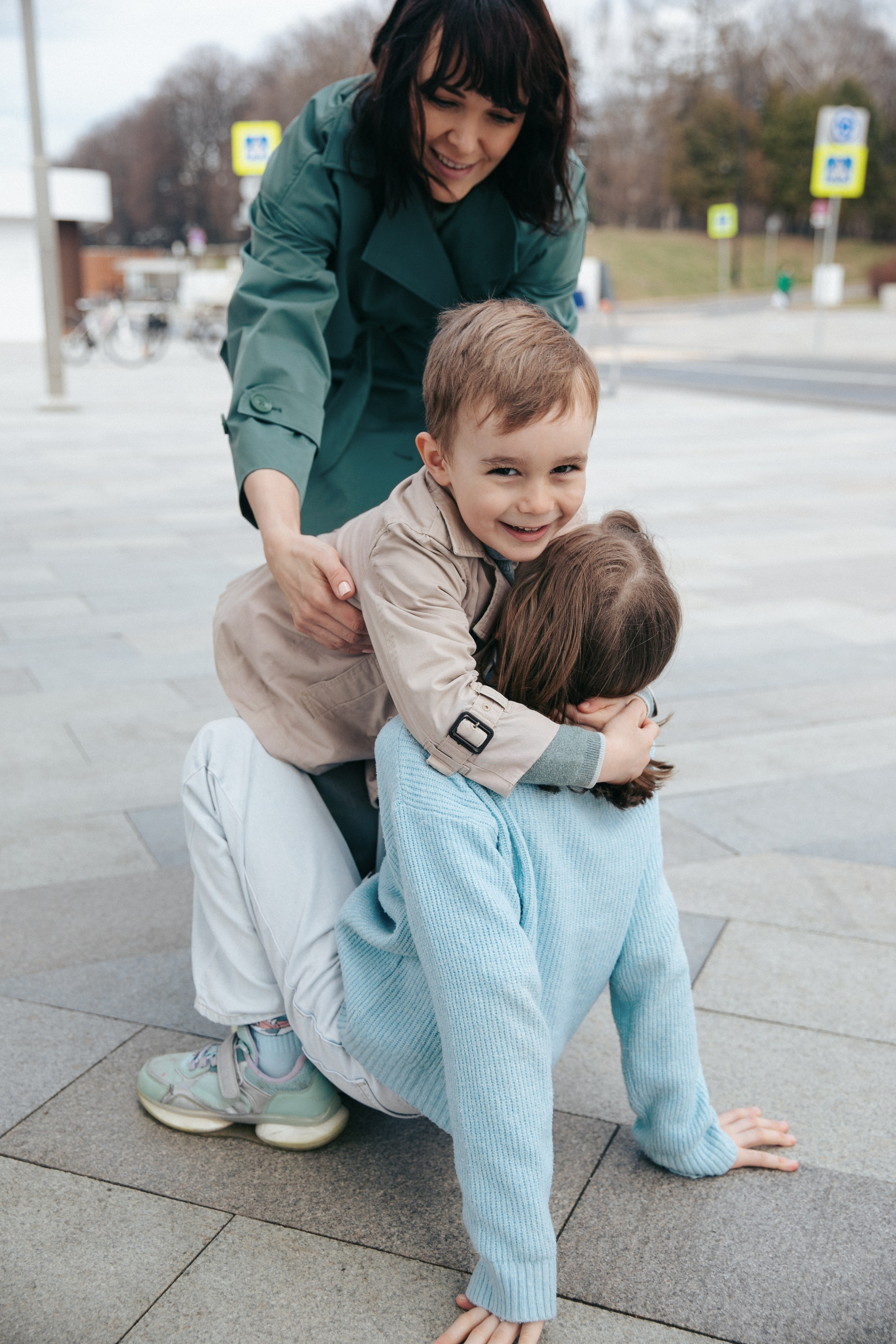Семейная фотопрогулка. Фотограф в Москве Шаганова Нина