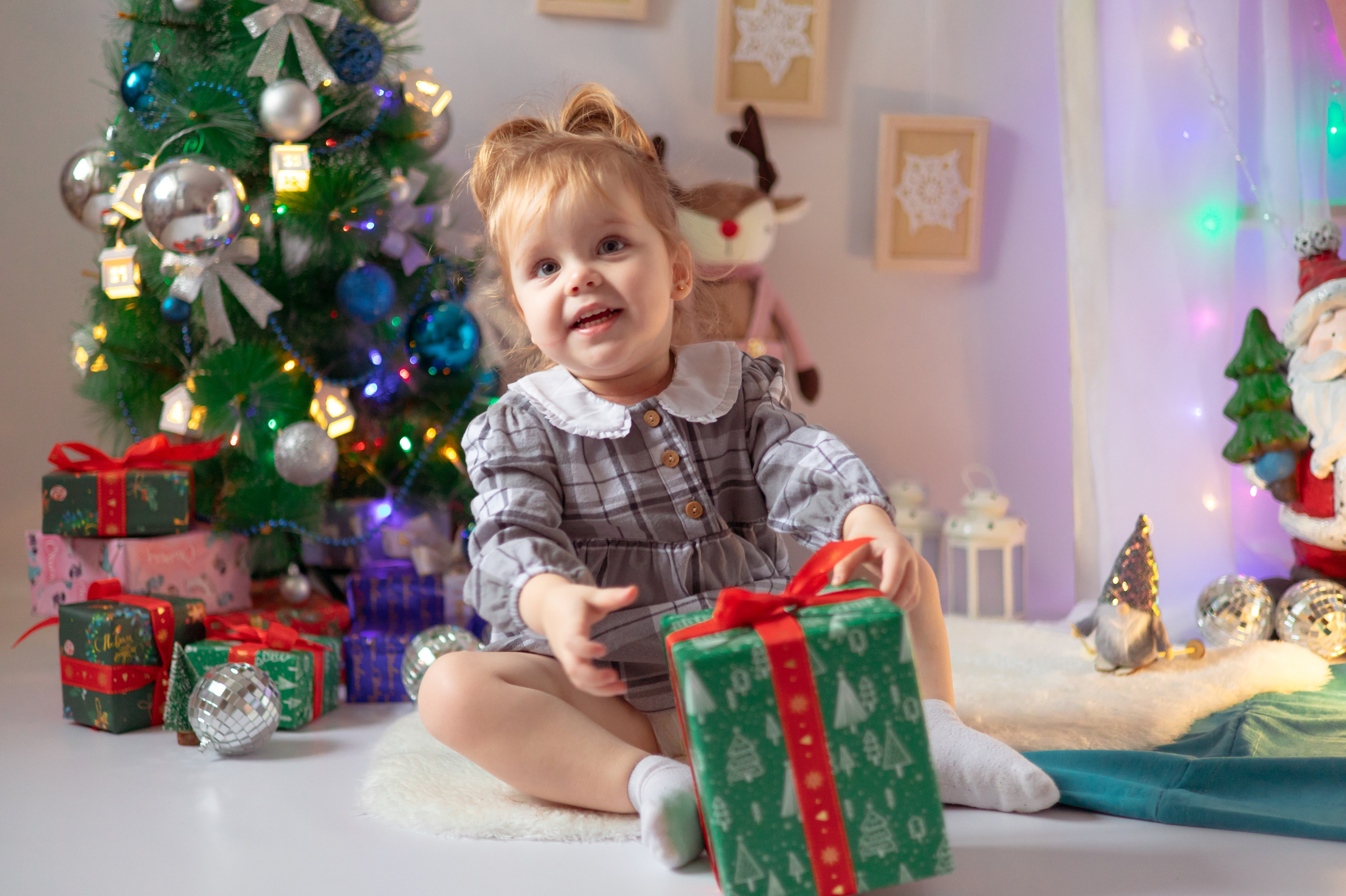 Кирилл и София Новый год 2024. Семейный и детский фотограф в Михайловке Татьяна Лестьева