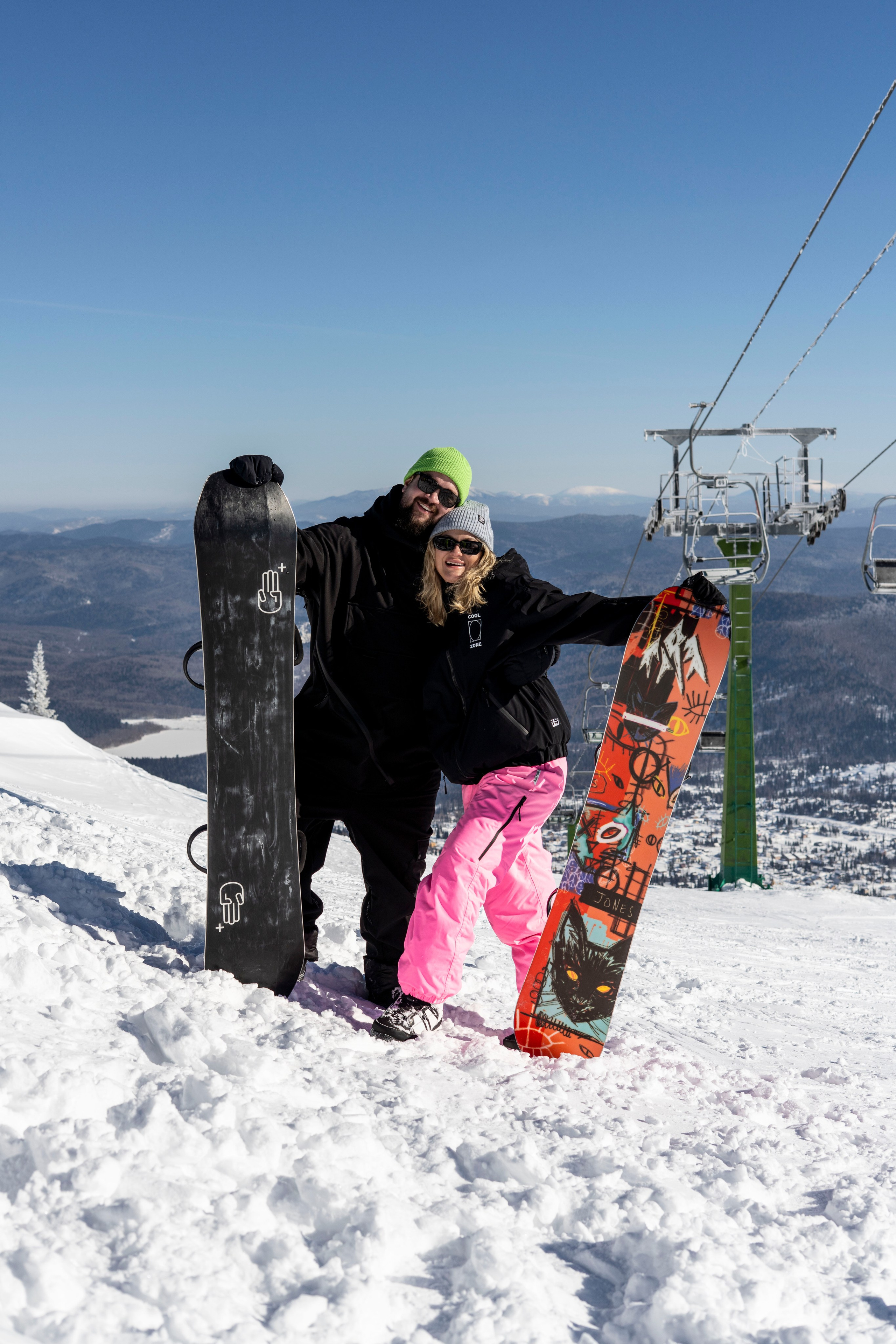 Фотосессия на вершине. Анастасия Паршукова — фотограф Шерегеш Новосибирск