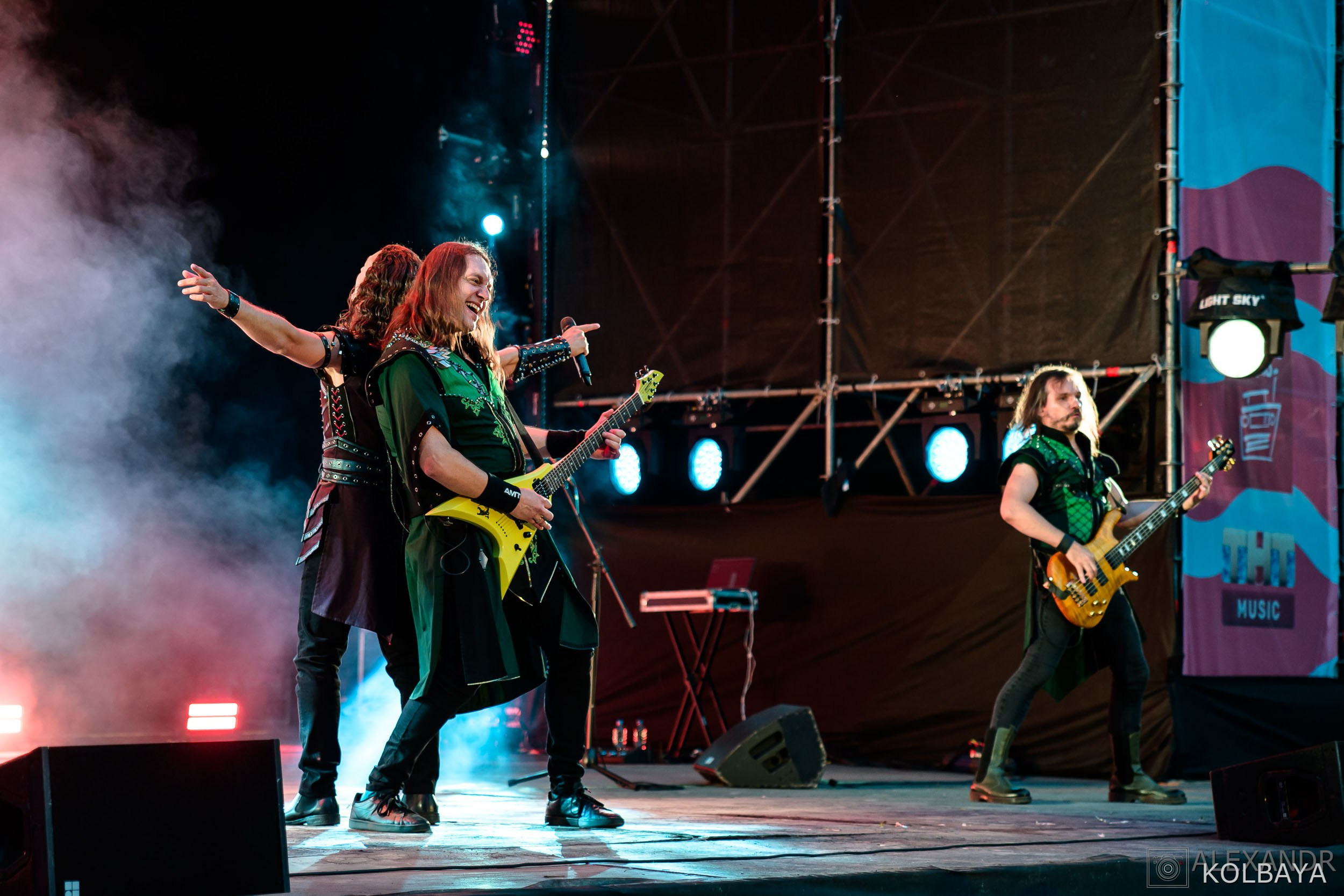 Концерт группы Эпидемия в Зеленом театре. Концертный и театральный репортажный фотограф в Москве Александр Колбая