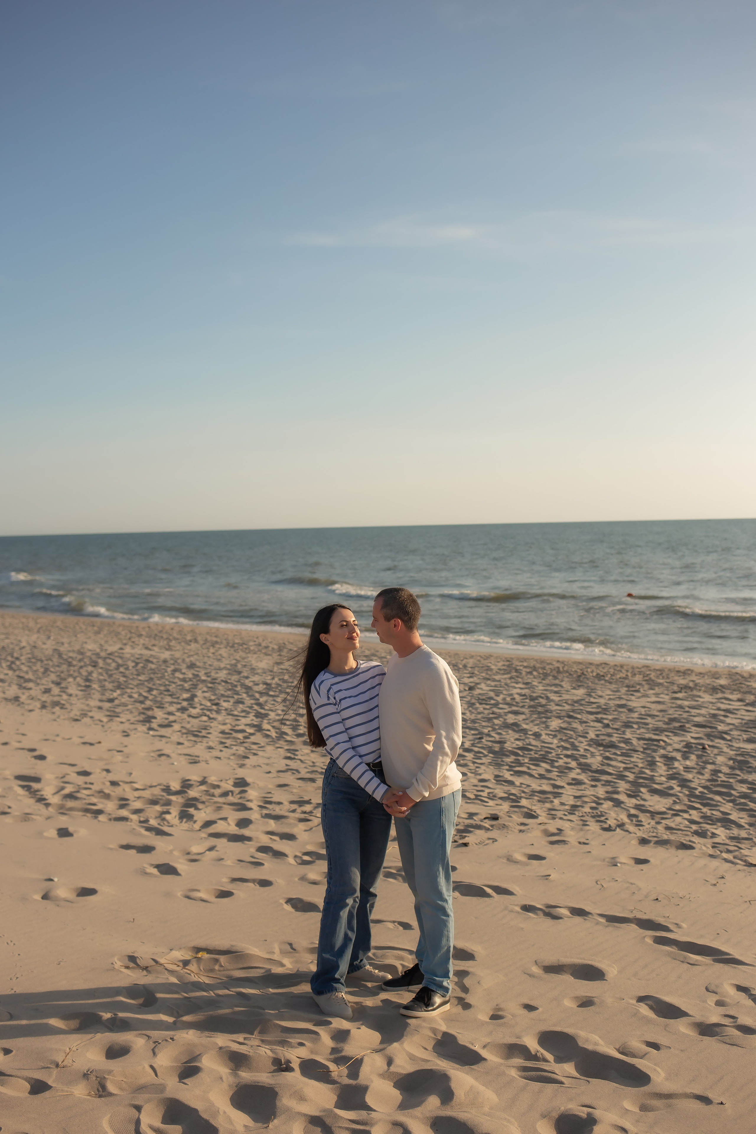 Павел и Татьяна. Закат в Янтарном. Фотограф в Калининграде Решетникова Алина