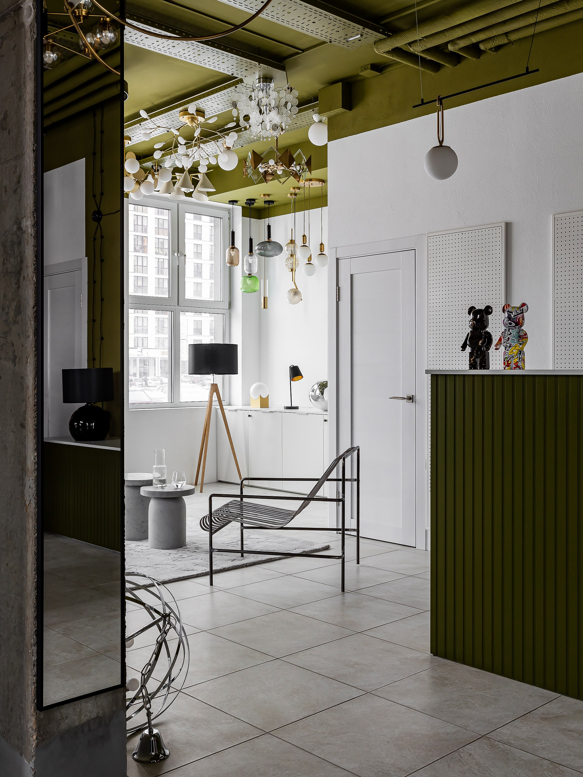 Офис с элементами лофта. Интерьерный фотограф Виталина Ворошкевич