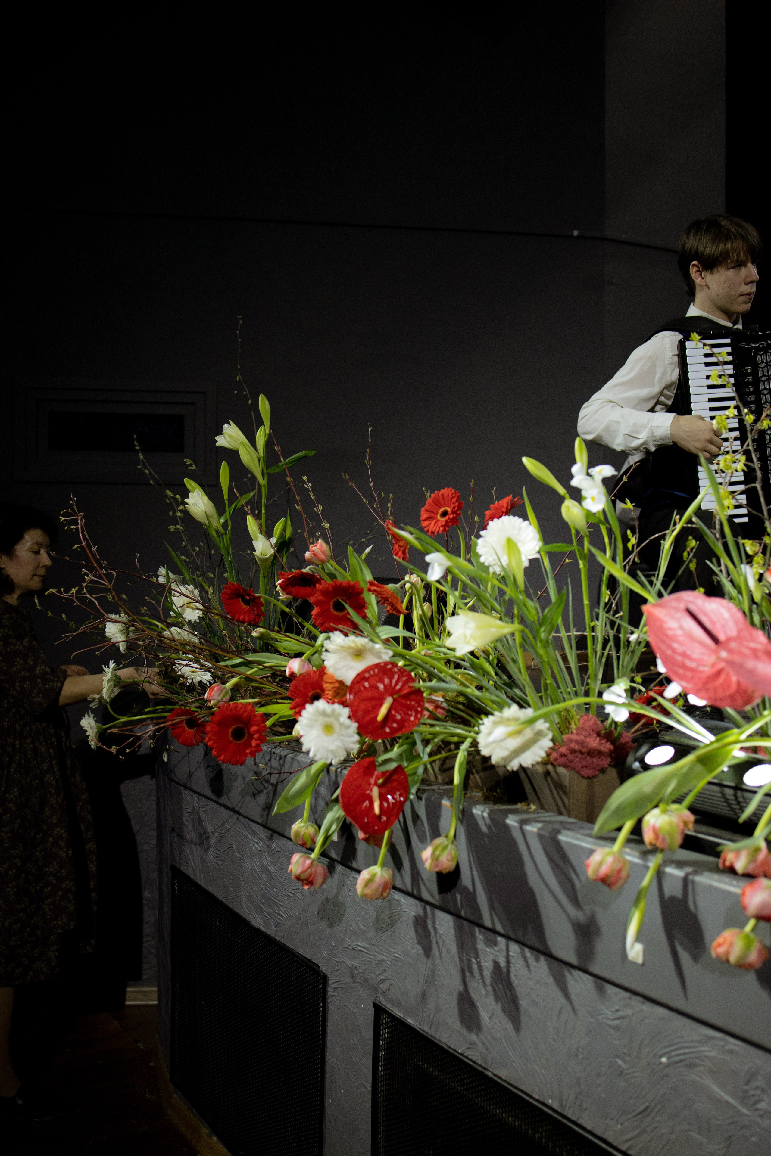 Оформление Отчетного концерта Музыкальной школы Глазунова. Оформление свадеб, декор свадеб Вера Маркова, Москва