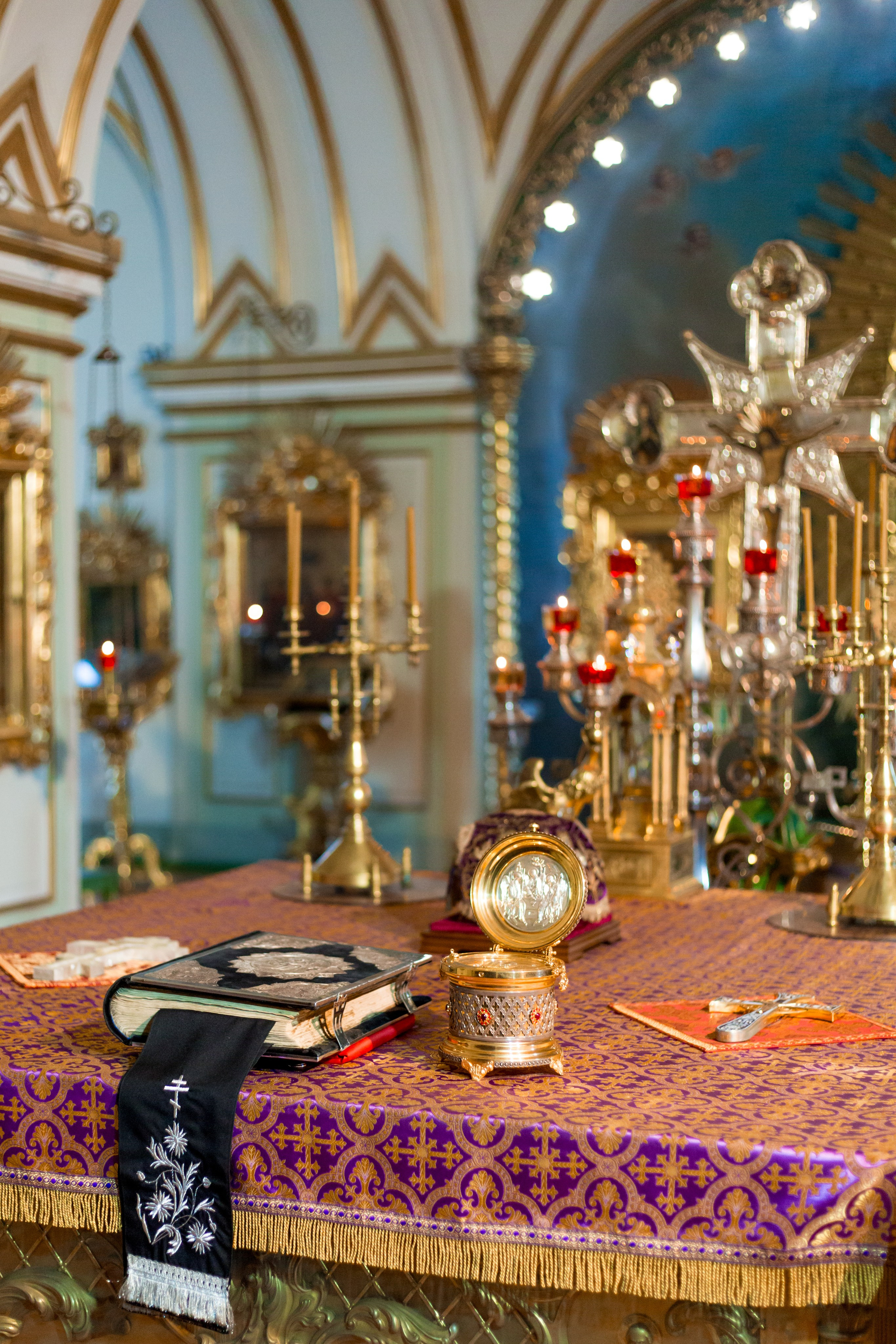 Великая вечерня с чином Пассии. НИКОЛО-БОГОЯВЛЕНСКИЙ МОРСКОЙ СОБОР