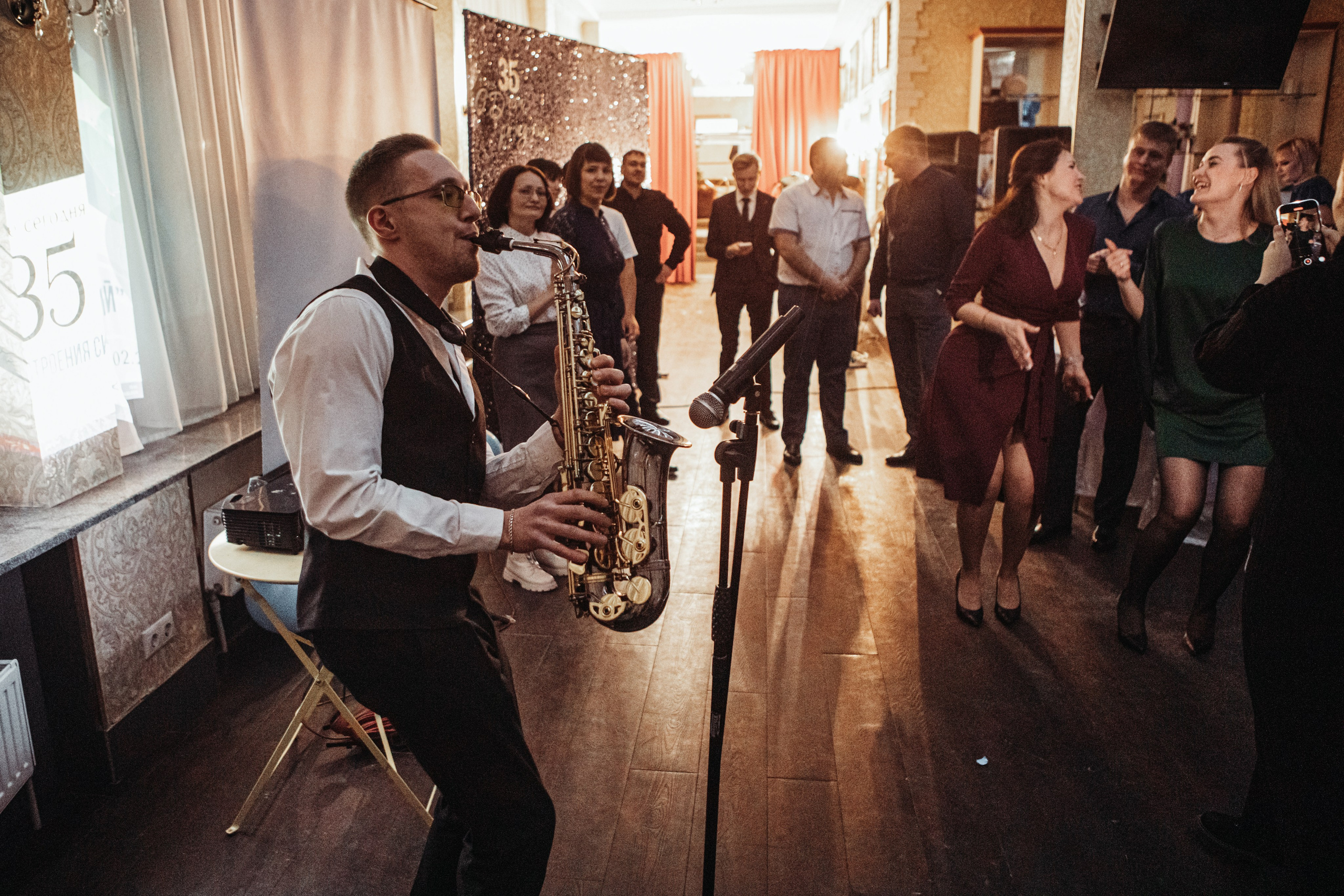 «Синяя вечеринка» Юбилей Юрия. Ведущая праздников и мероприятий Ирина Гумерова