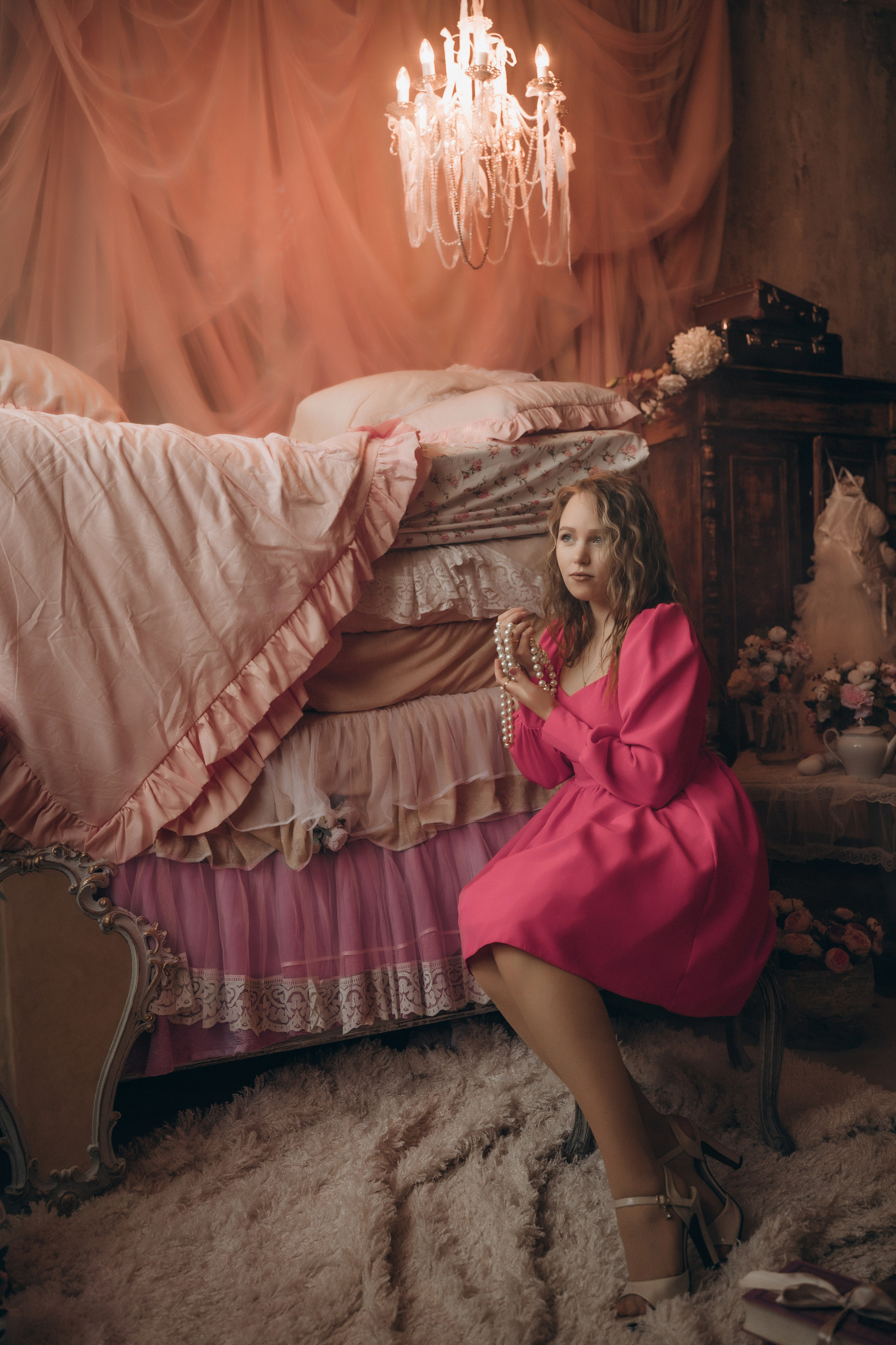 Фотопроект принцесса на горошине 30мин. Семейный фотограф в Белгороде Амелина Алина