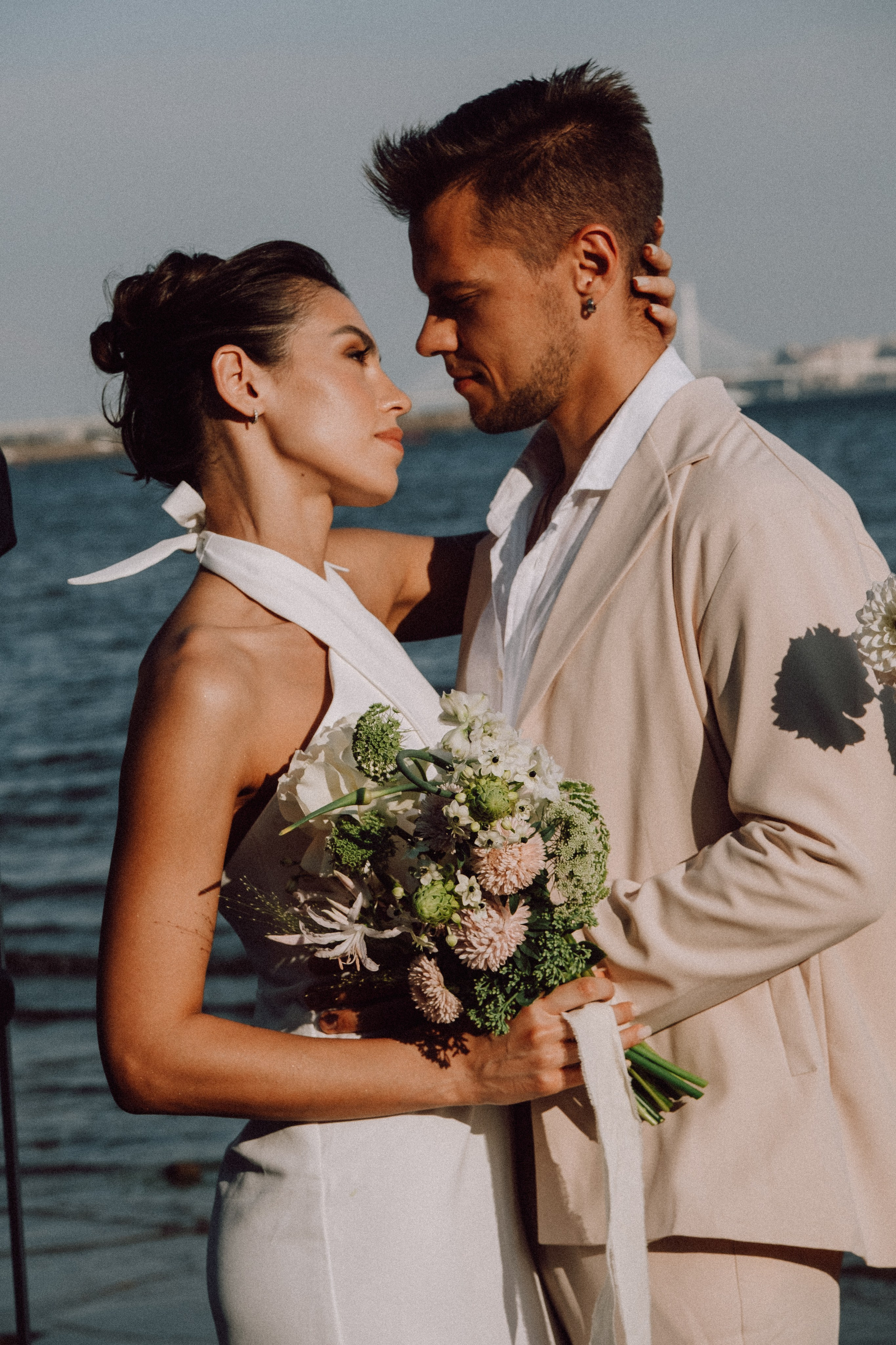 СВАДЕБНАЯ ФОТОСЕССИЯ ВЫЕЗДНОЙ ЦЕРЕМОНИИ (ФИНСКИЙ ЗАЛИВ). Профессиональный фотограф, Санкт-Петербург — Виктория Богомолова