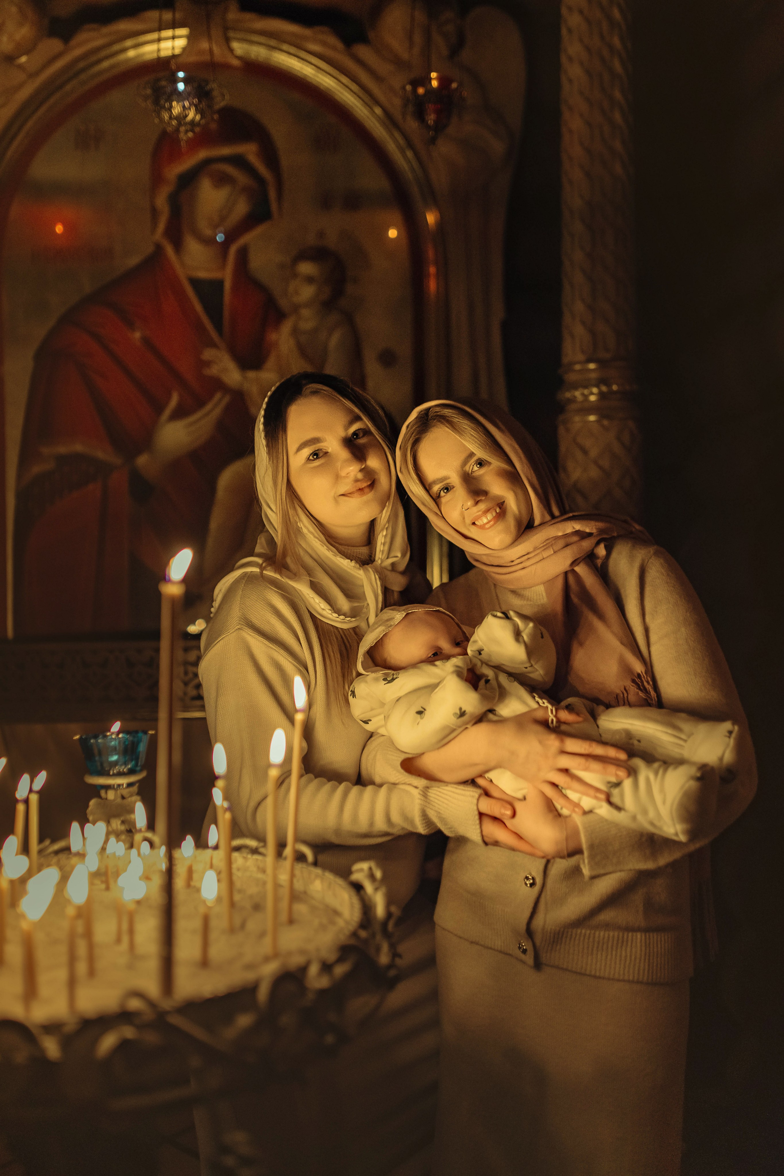 Крещение Эмилии, храм Святой Троицы, ноябрь 25