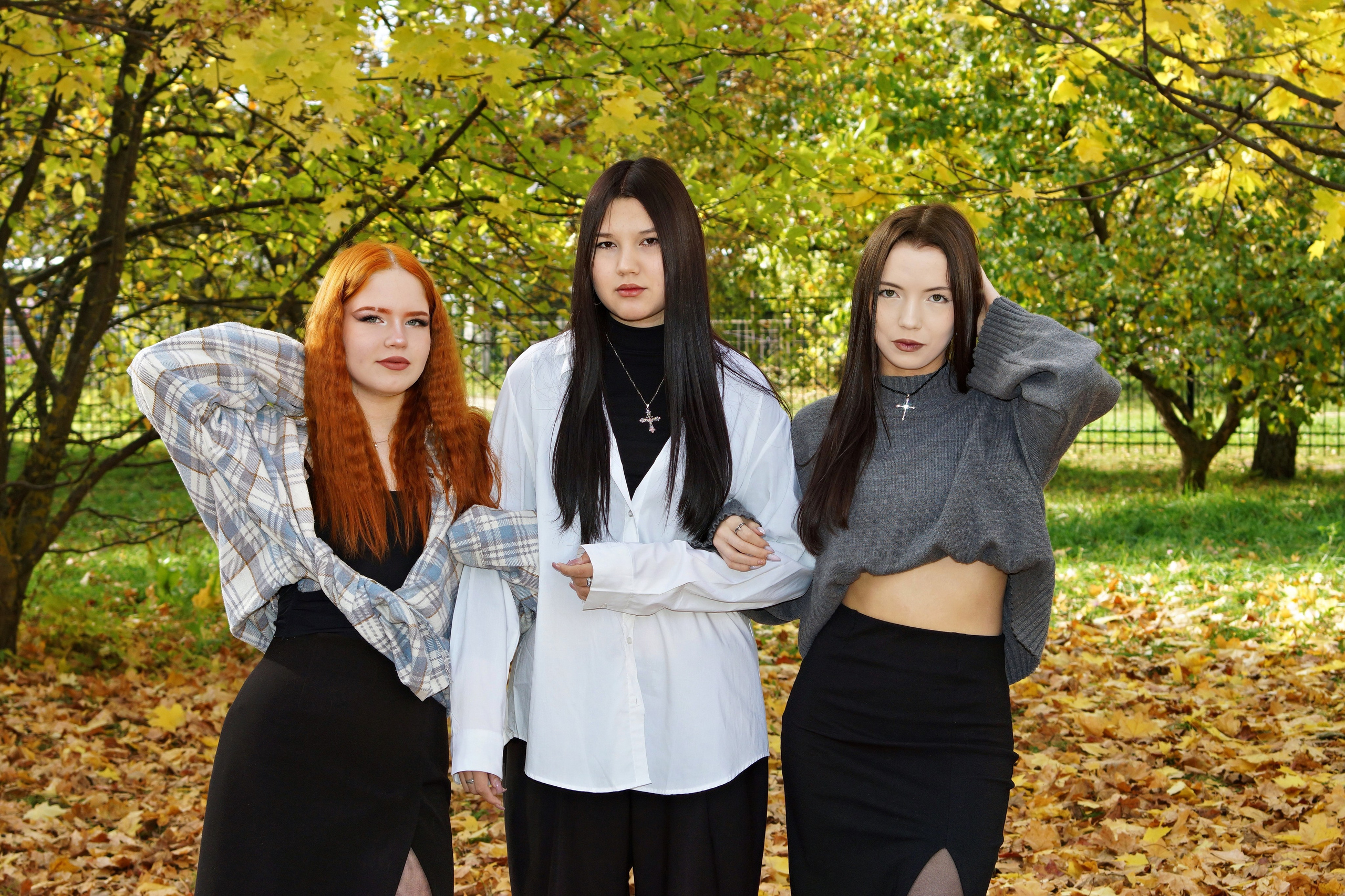 Осенняя фотосессия в школе г. Йошкар-Ола