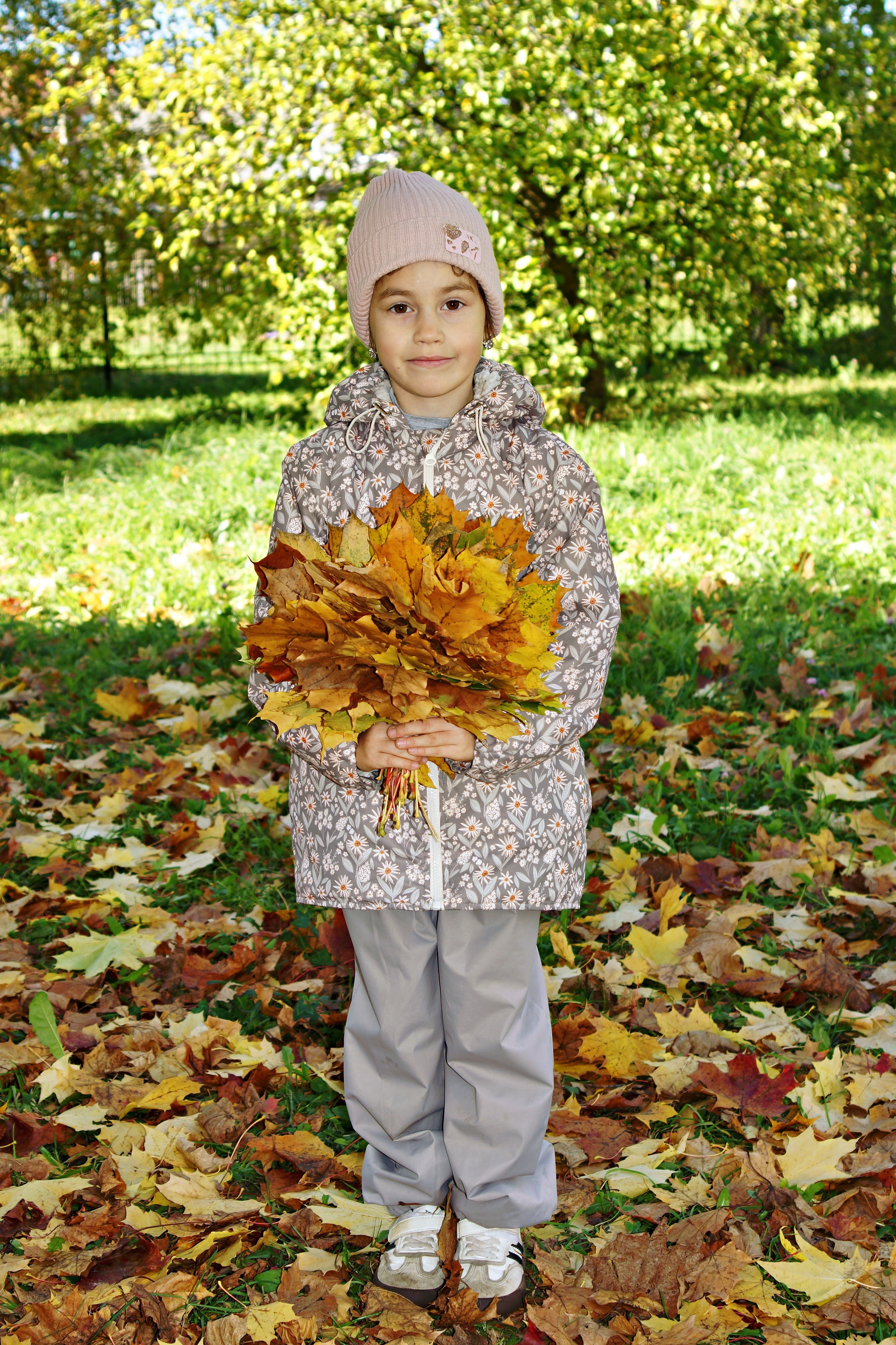 Осенняя фотосессия в детском саду г. Йошкар-Ола
