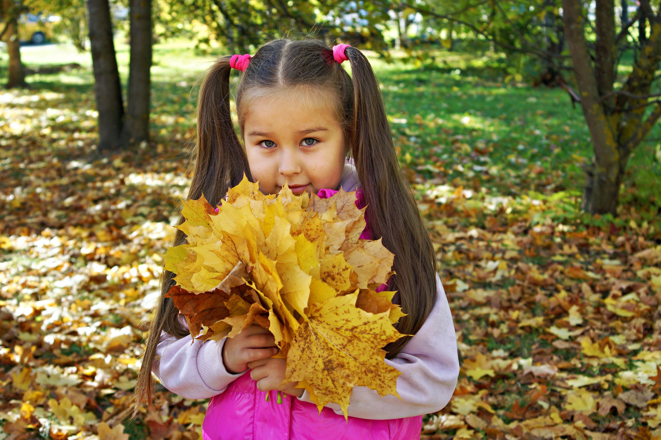 Осенняя фотосессия в детском саду г. Йошкар-Ола
