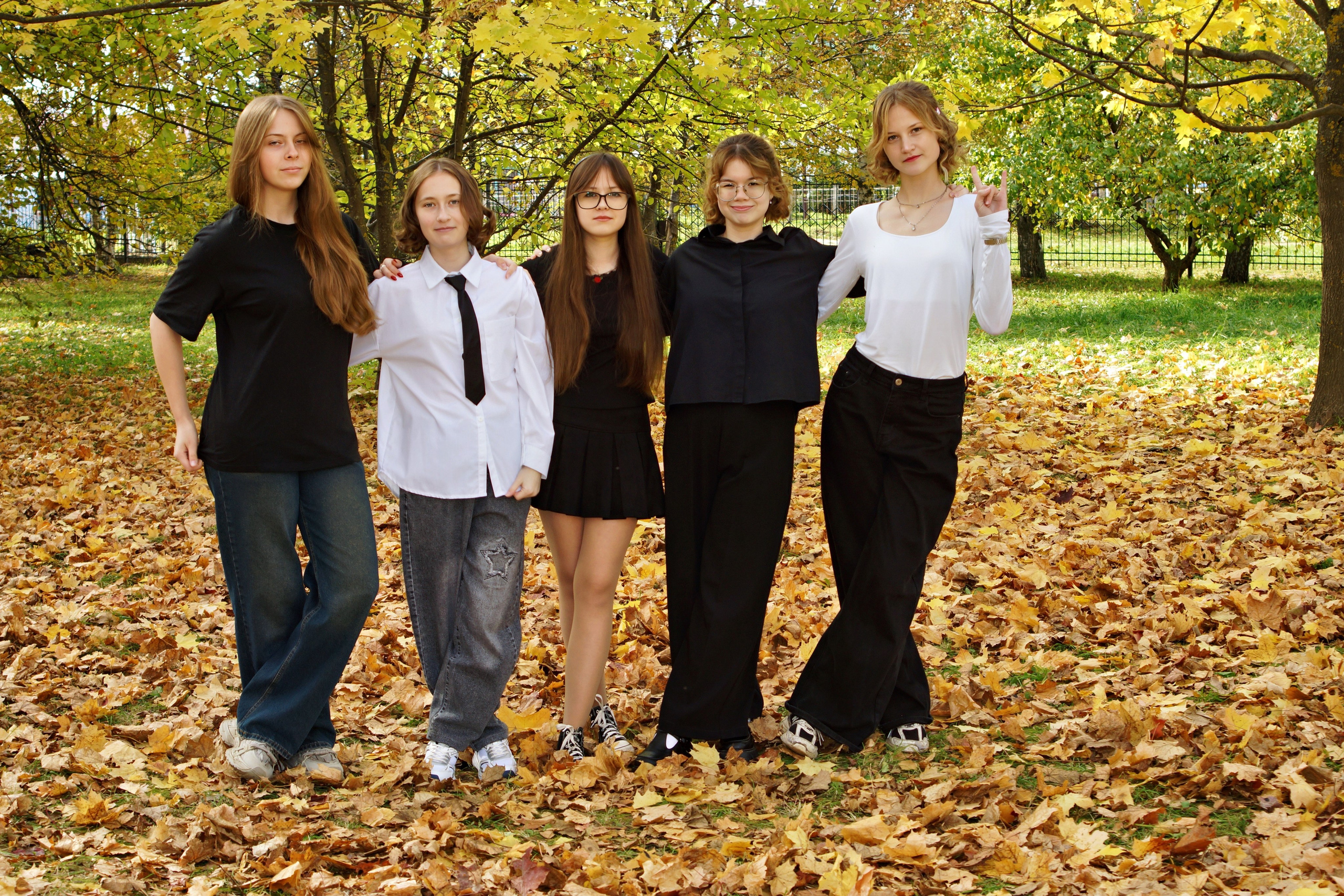 Осенняя фотосессия в школе г. Йошкар-Ола