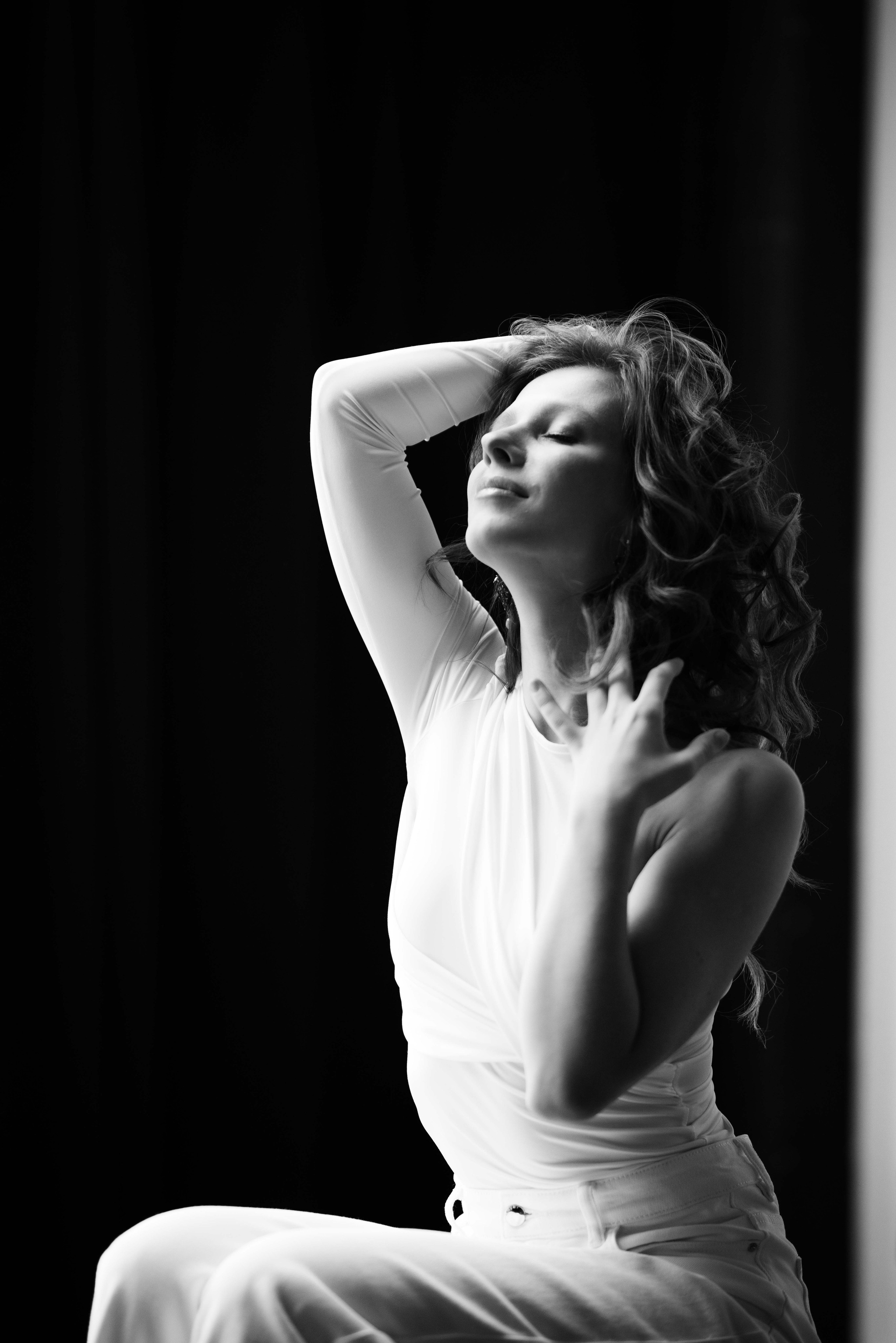 ЧБ Фотограф Ольга Лесли