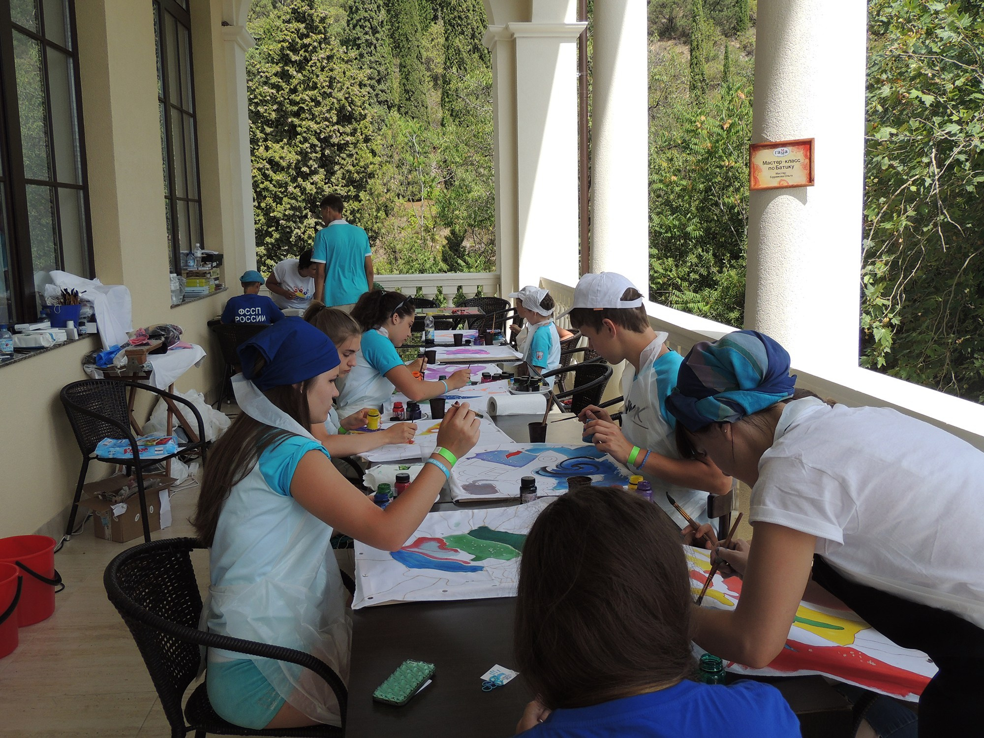 2015 г. «Артек» (Республика Крым). Ефремова Ольга. Художник