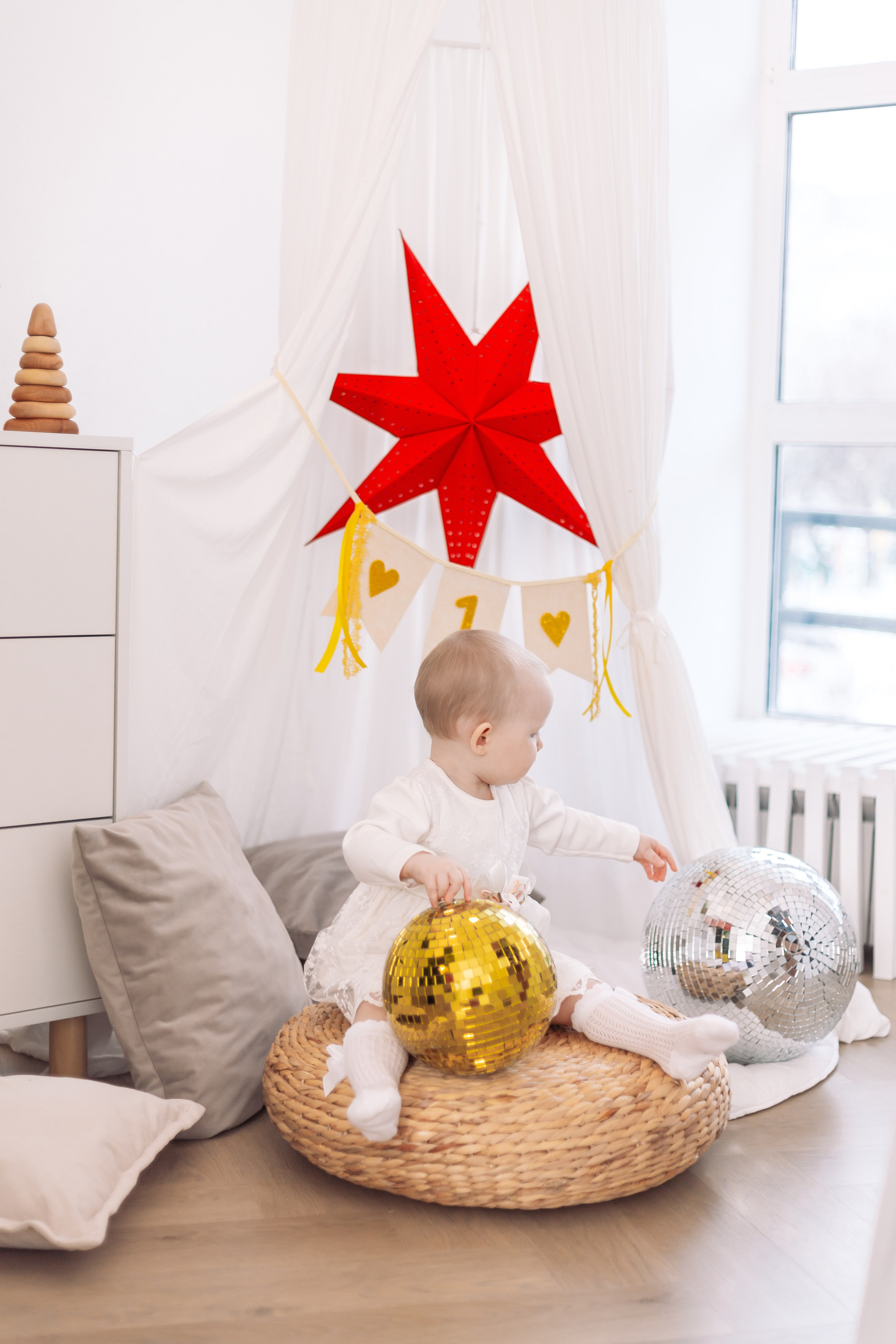 Фотосессия к годику для девочки. Семейный и художественный фотограф в Тюмени Юлия Логинова