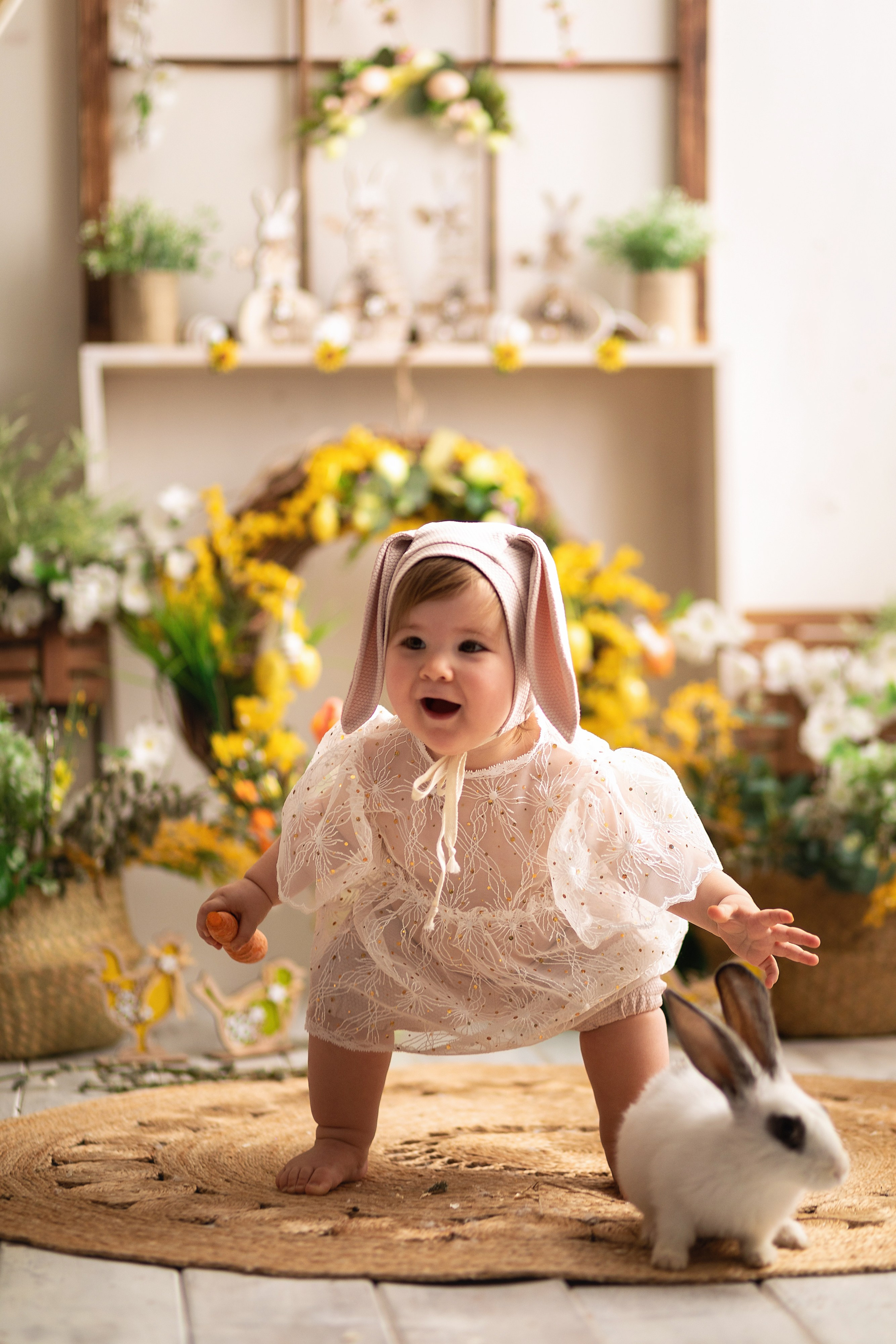 Фотопроект Пасхальный с кроликами. ФОТОГРАФ НА ГОДИК, БЕРЕМЕННОСТИ, НОВОРОЖДЕННЫХ, КРЕЩЕНИЯ МОСКВА