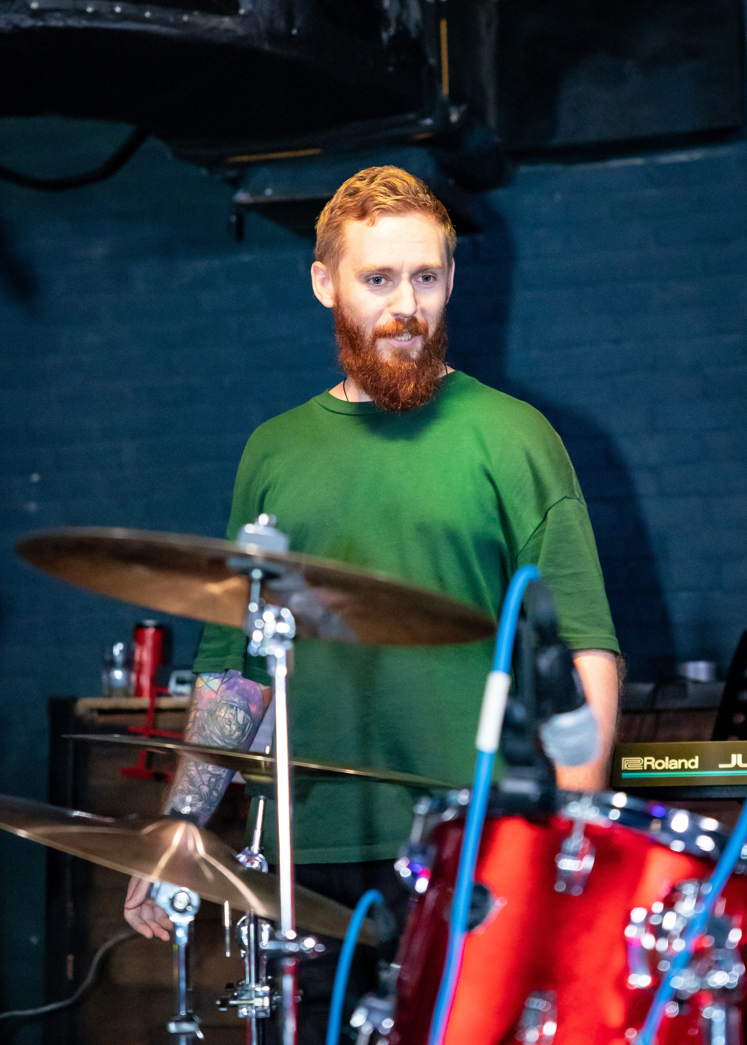 Концерт «Не Школа Барабанов» в Клубе «SOVA». Фотограф Владимир Охрименко