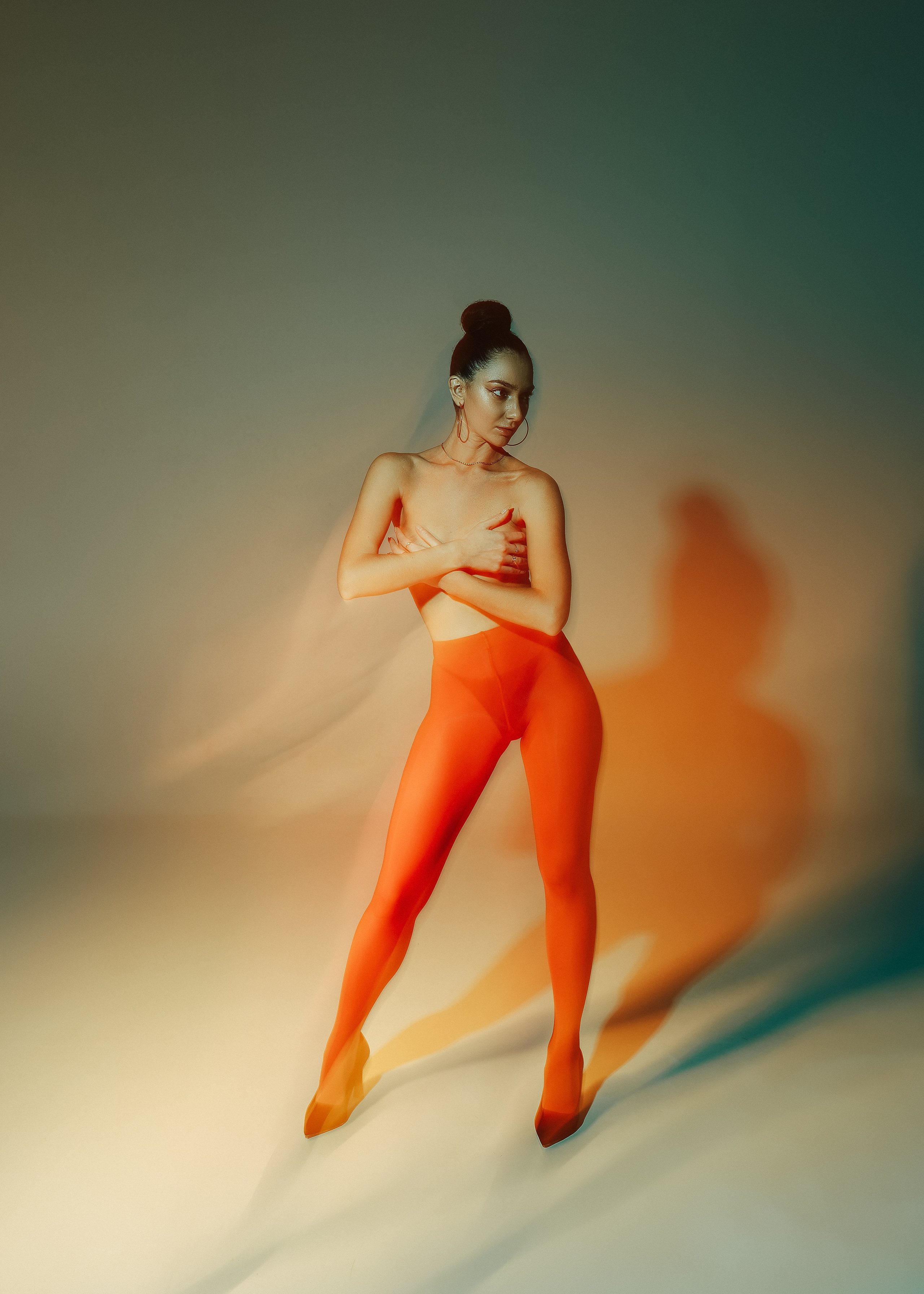 Ксения — фэшн фотосессия в студии. Свадебный и портретный фотограф в Санкт-Петербурге Анна Демьянова