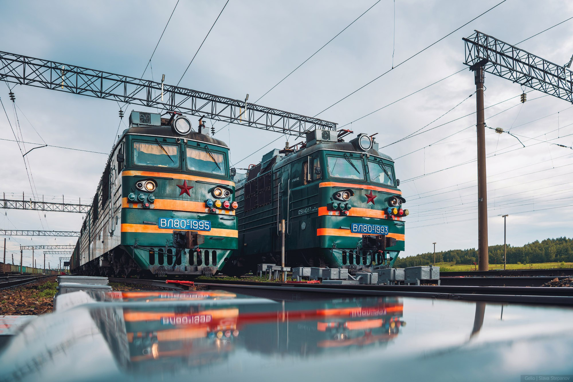 Железная дорога. Фотограф Слава Степанов, Gelio