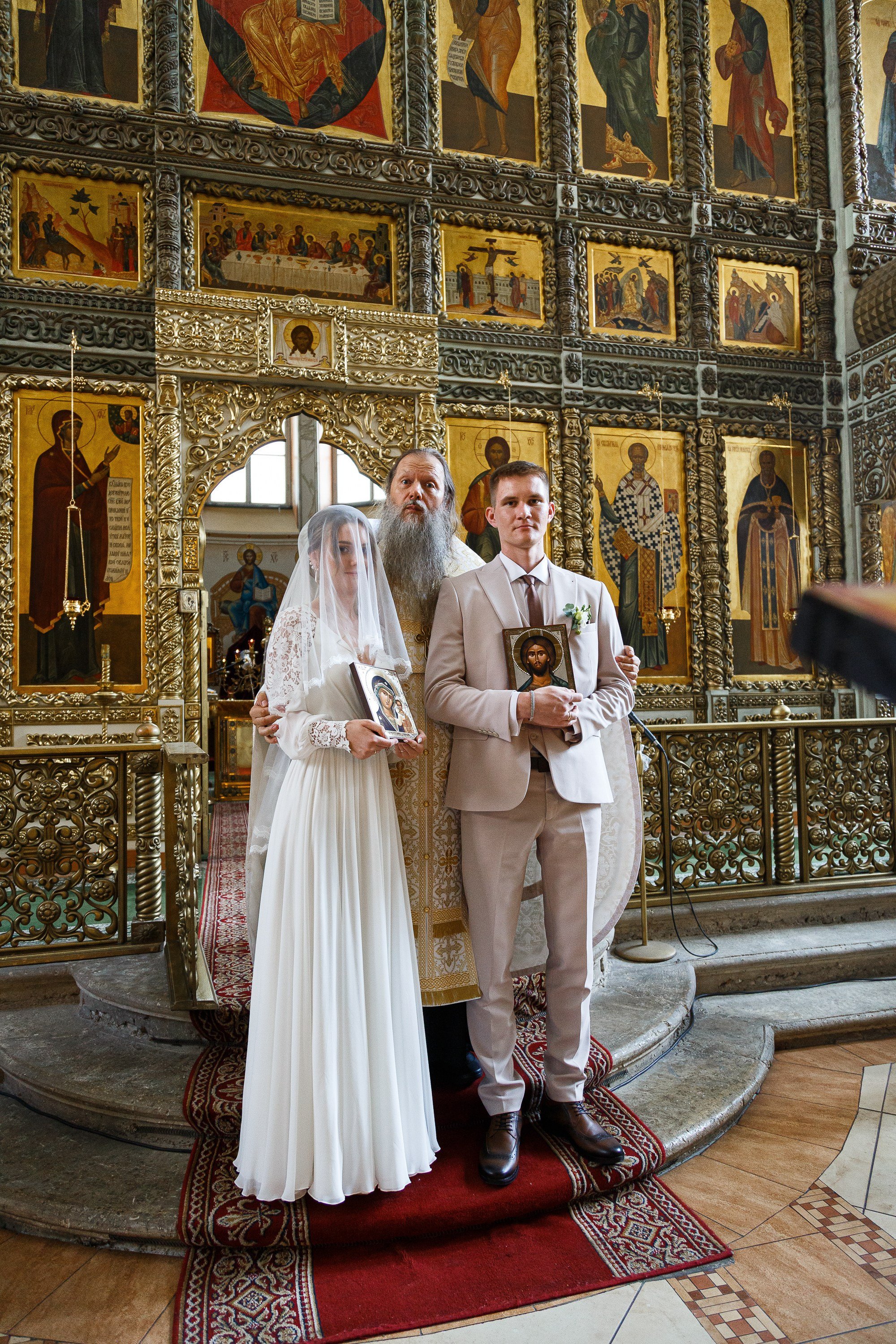 Венчание в храме Живоначальной Троицы на Шаболовке