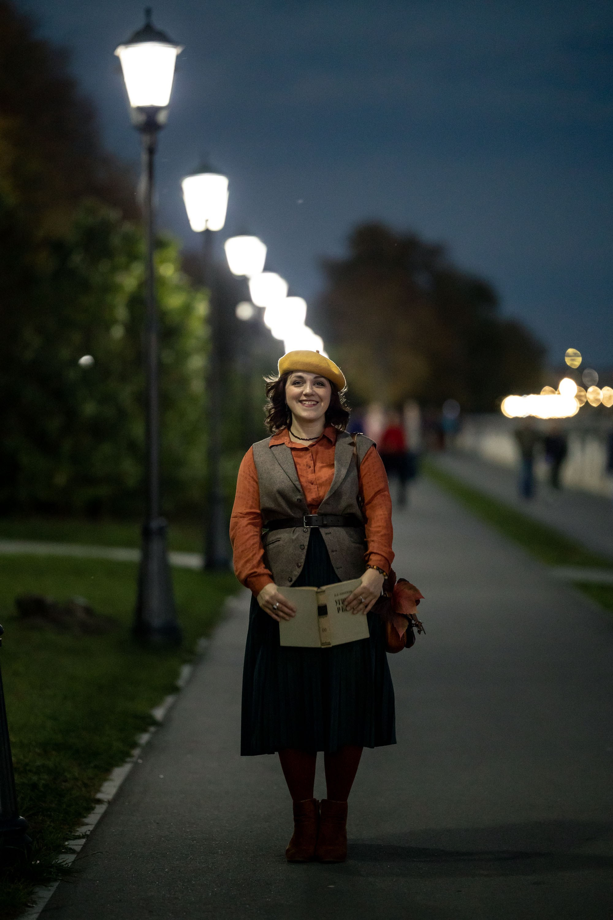 Оксана. Осень. Наталия Клевинскас портретный фотограф в Костроме
