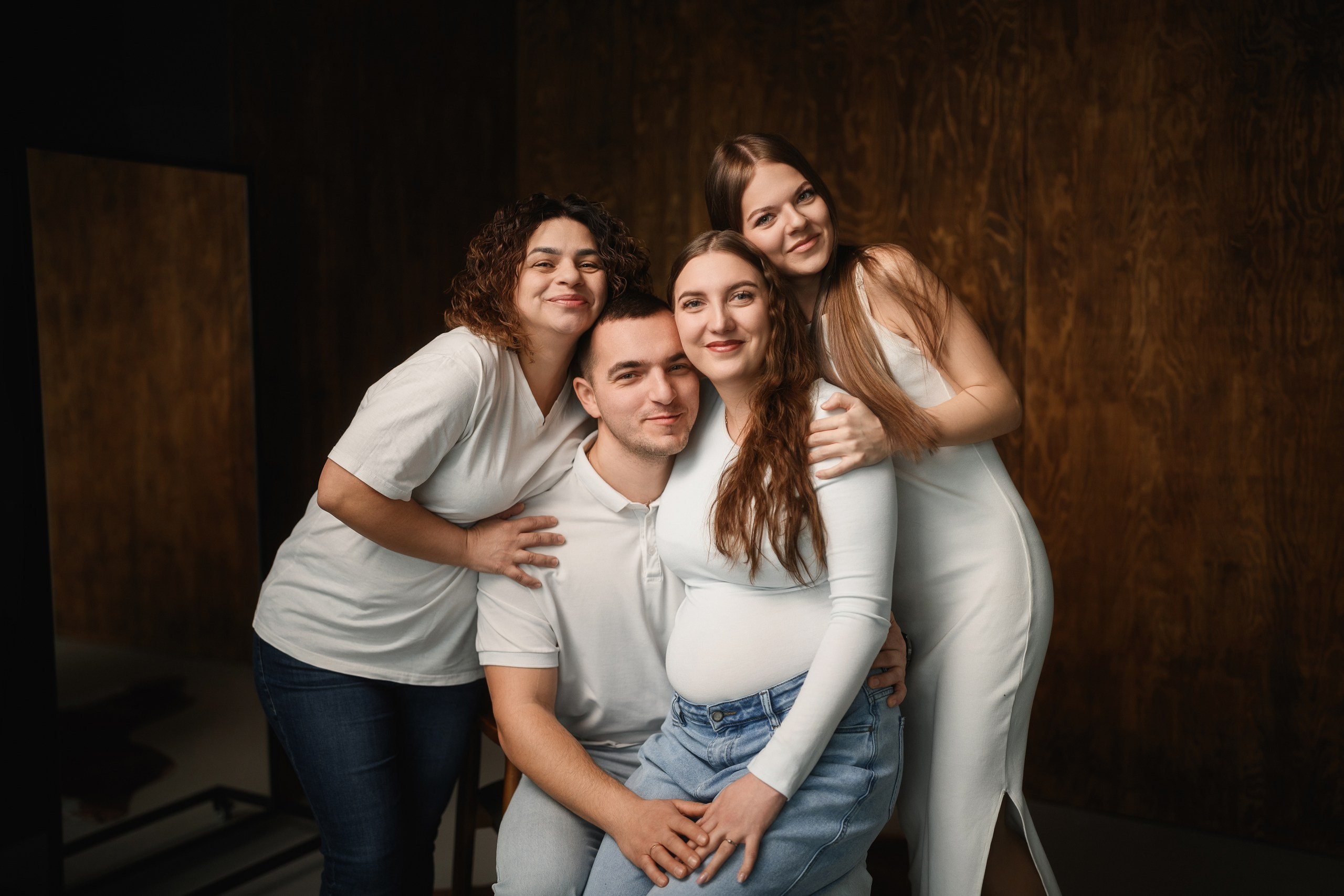 Семейная фотосессия, Петропавловск-Камчатский, фотограф Камчатка, портрет в студии