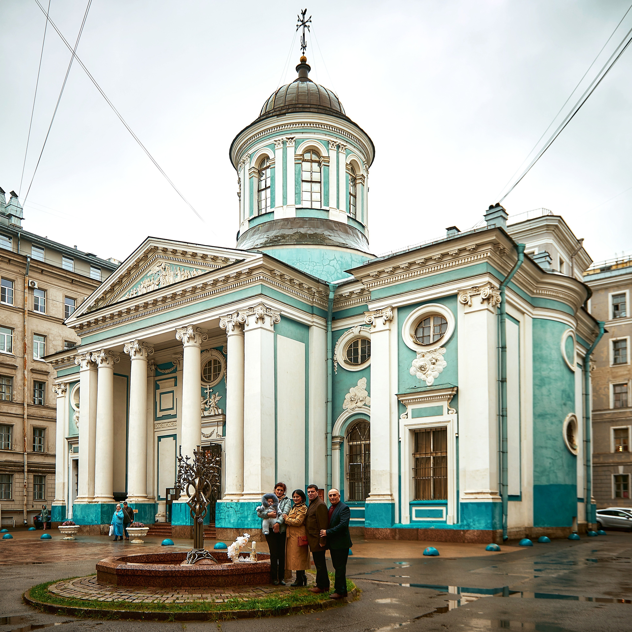 Крещение Марка | «Армянская апостольская церковь Святой Екатерины». Свадебный фотограф в Санкт-Петербурге Славин Денис