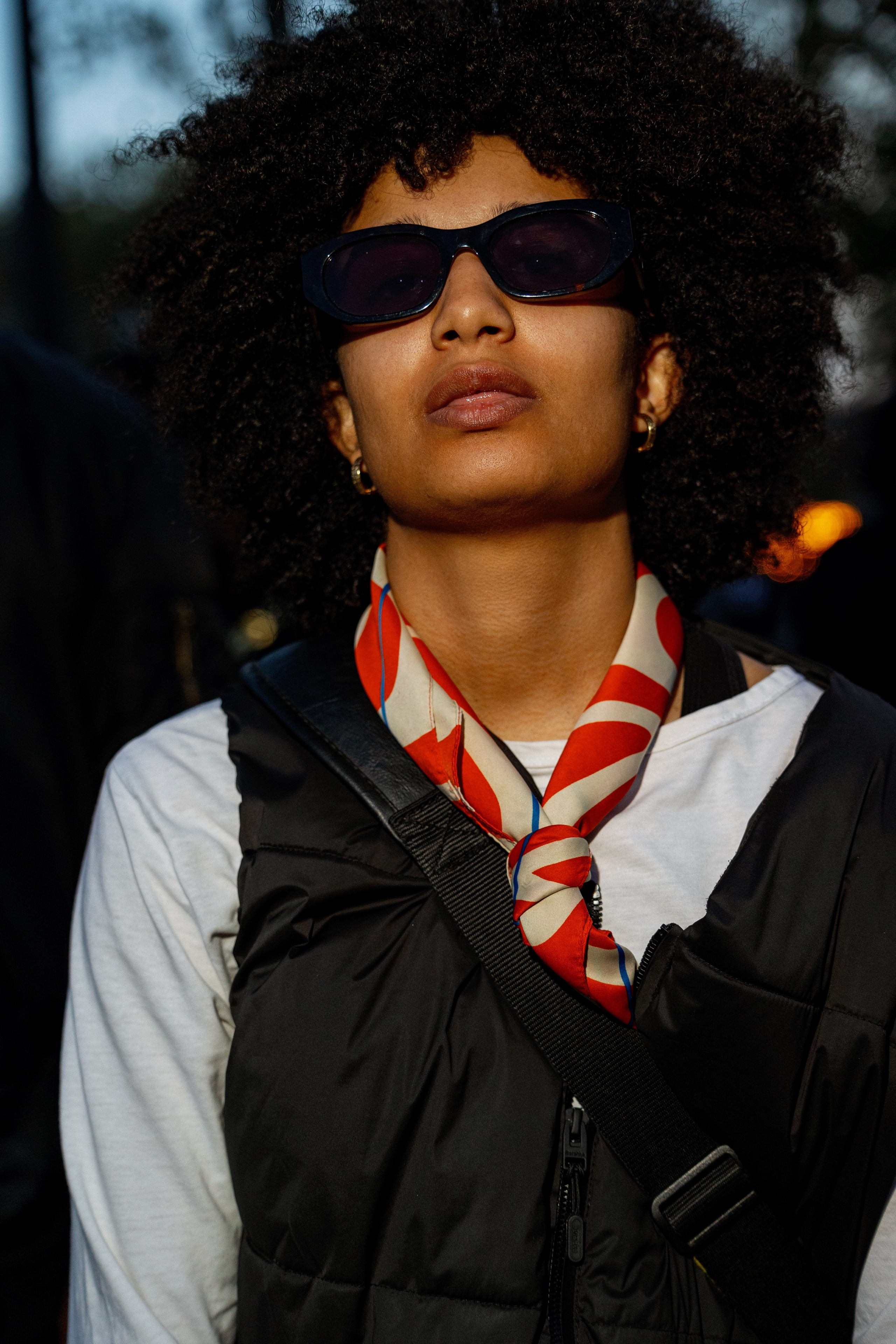 PFW SPRING SUMMER 2024 SAINT LAURENT. Photographer in Milan Ivan Goncharov