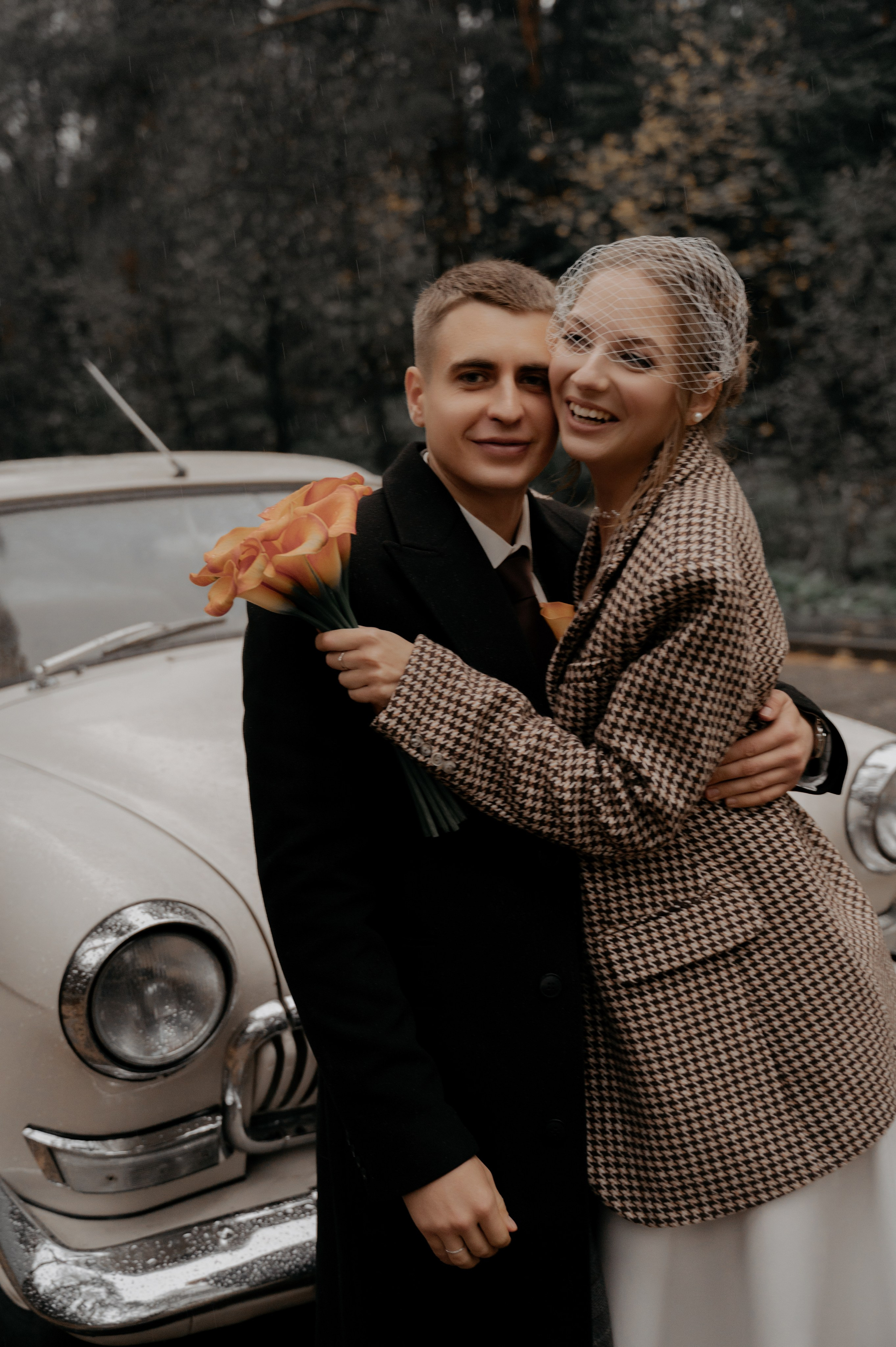 волга на свадьбе