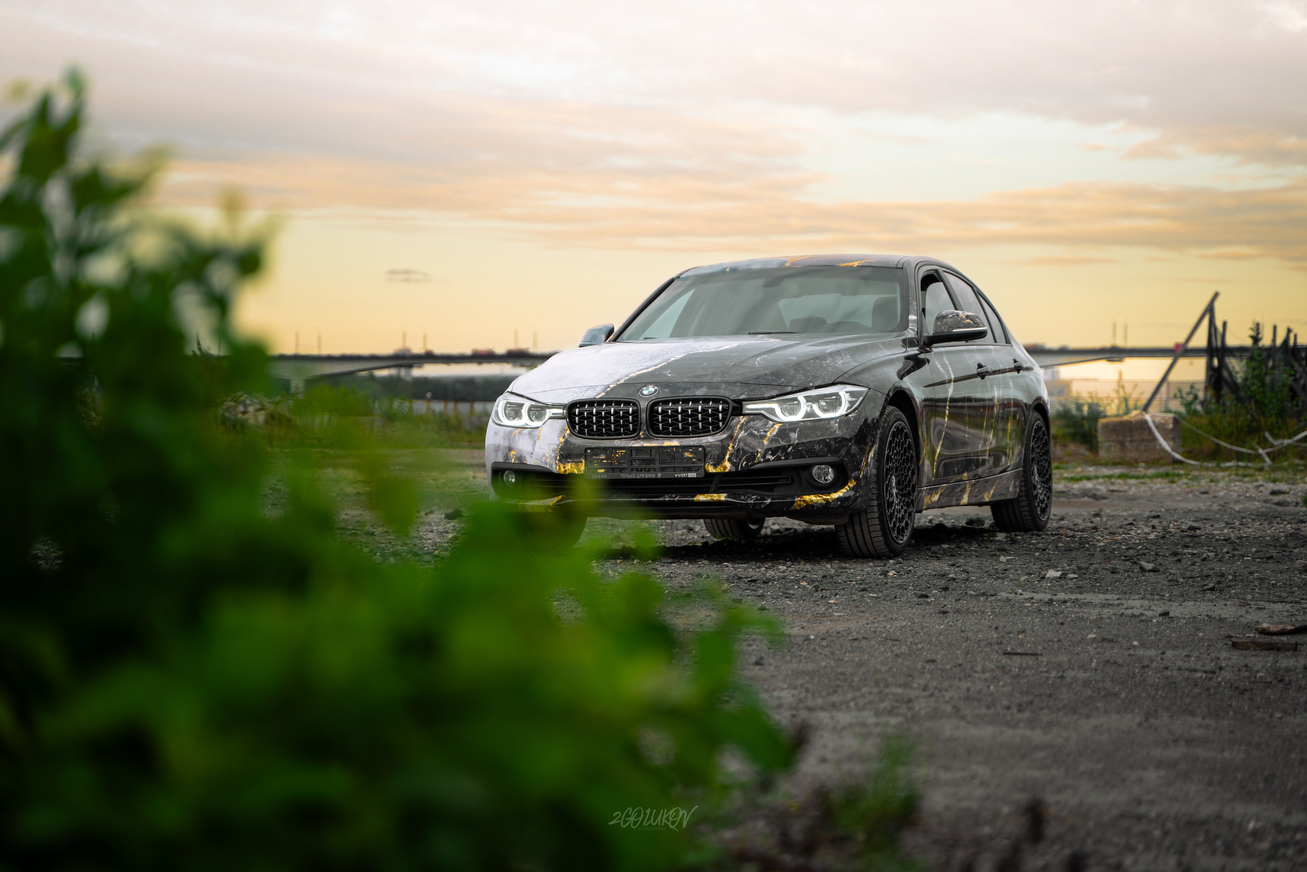 BMW 3-series. Автомобильный фотограф и видеограф в Санкт-Петербурге I 2golukov prod