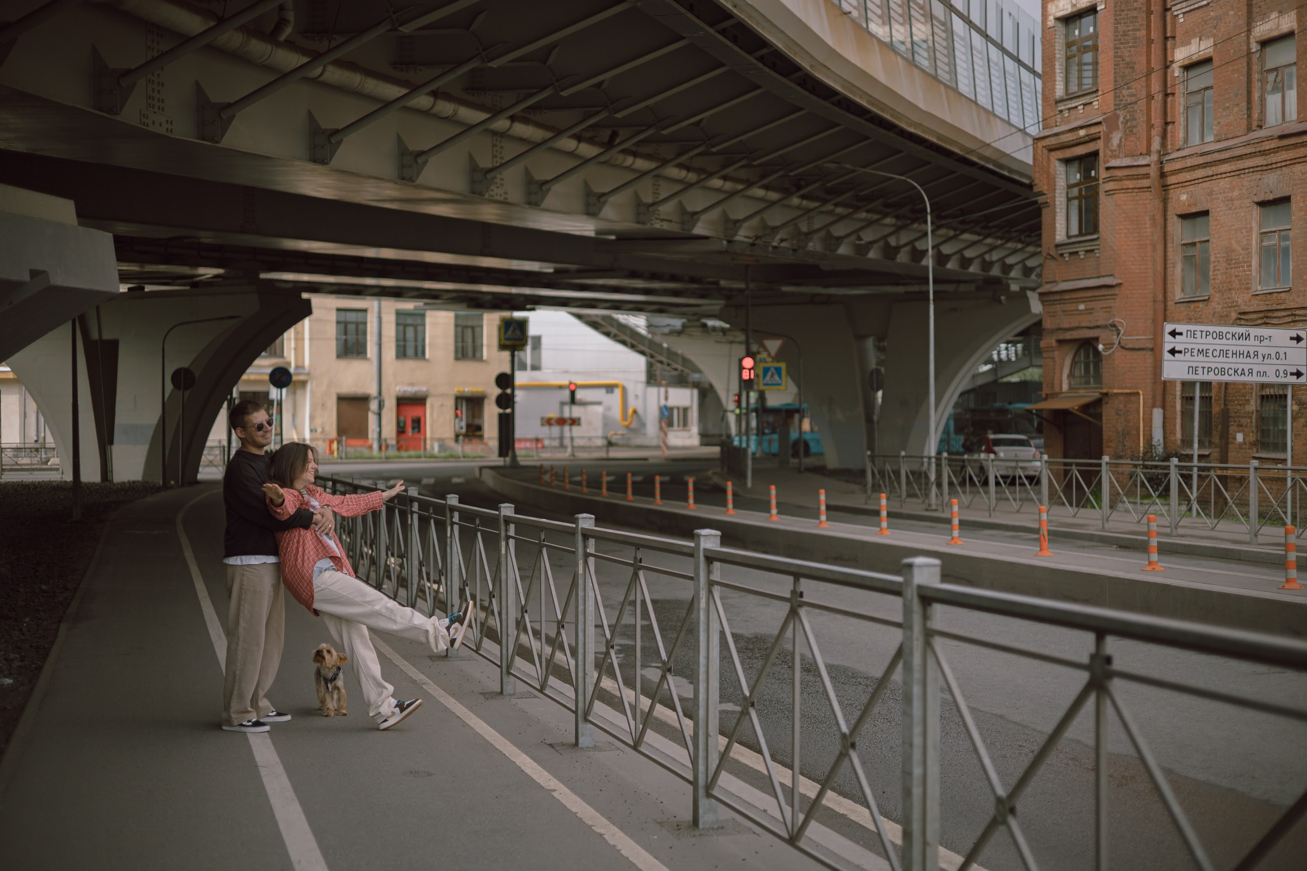 Андрей, Аня и Персик. Фотограф — анималист •love-story•|Санкт-Петербург