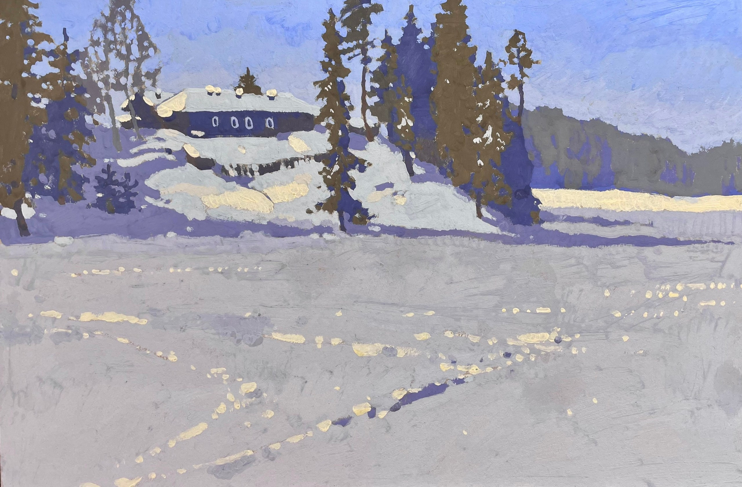 Вологодская область. Artist Lisa Vladimirova (lisawladimirowa)