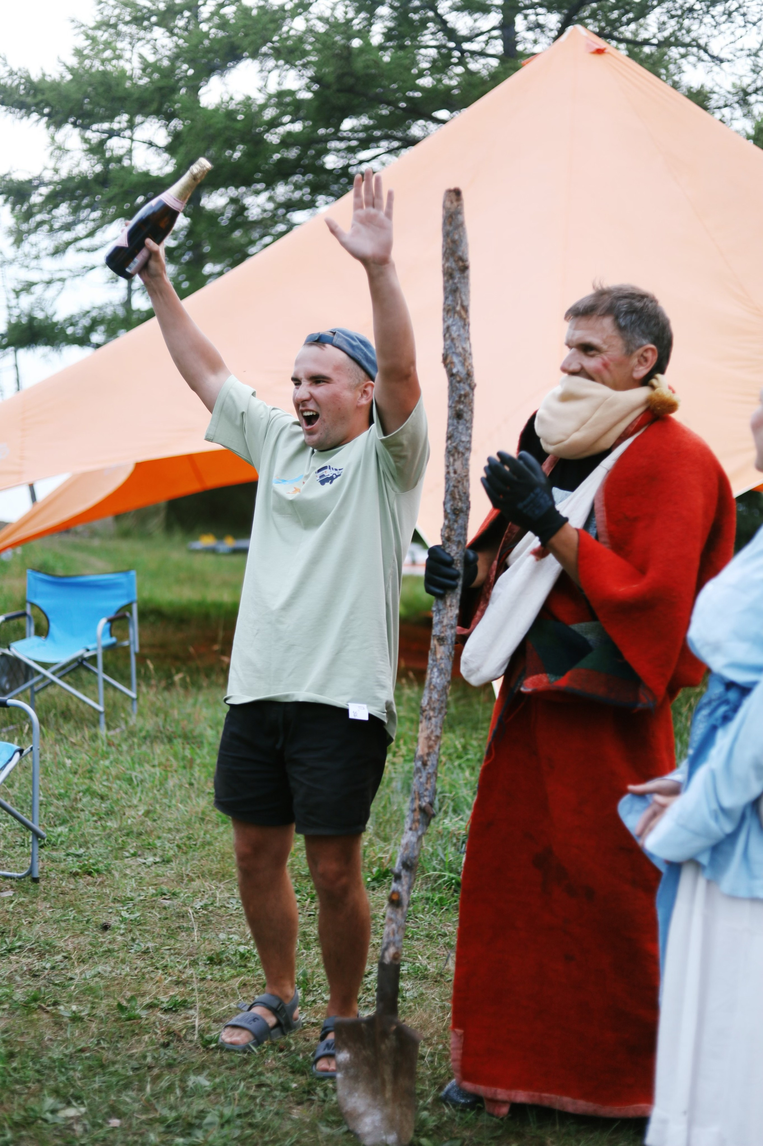 Лето 2024 / палатки. 1642 — первый лагерь для взрослых на Байкале