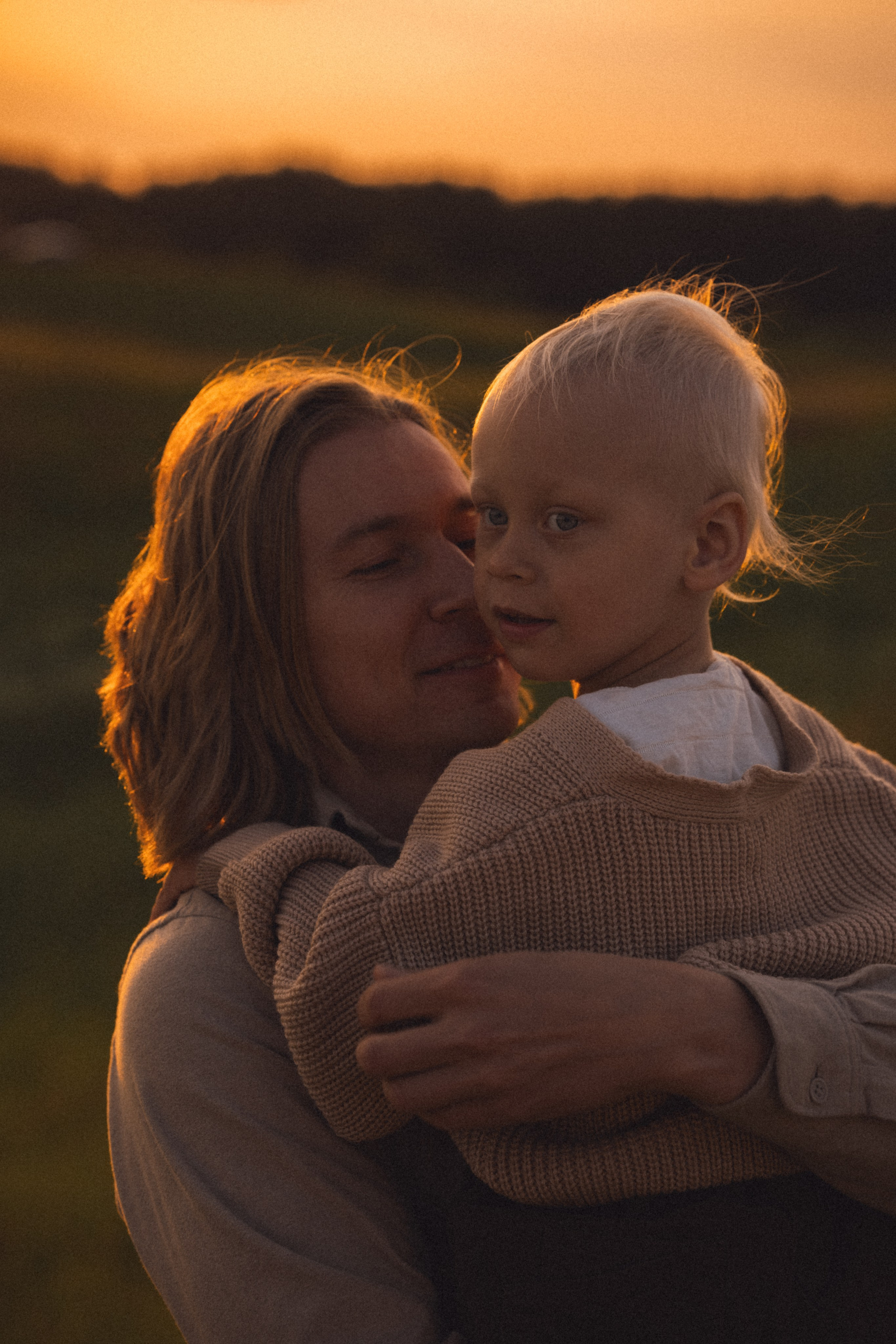 Душевная съемка на холмах. Семейный и портретный фотограф в Санкт-Петербурге Татьяна Гримоть
