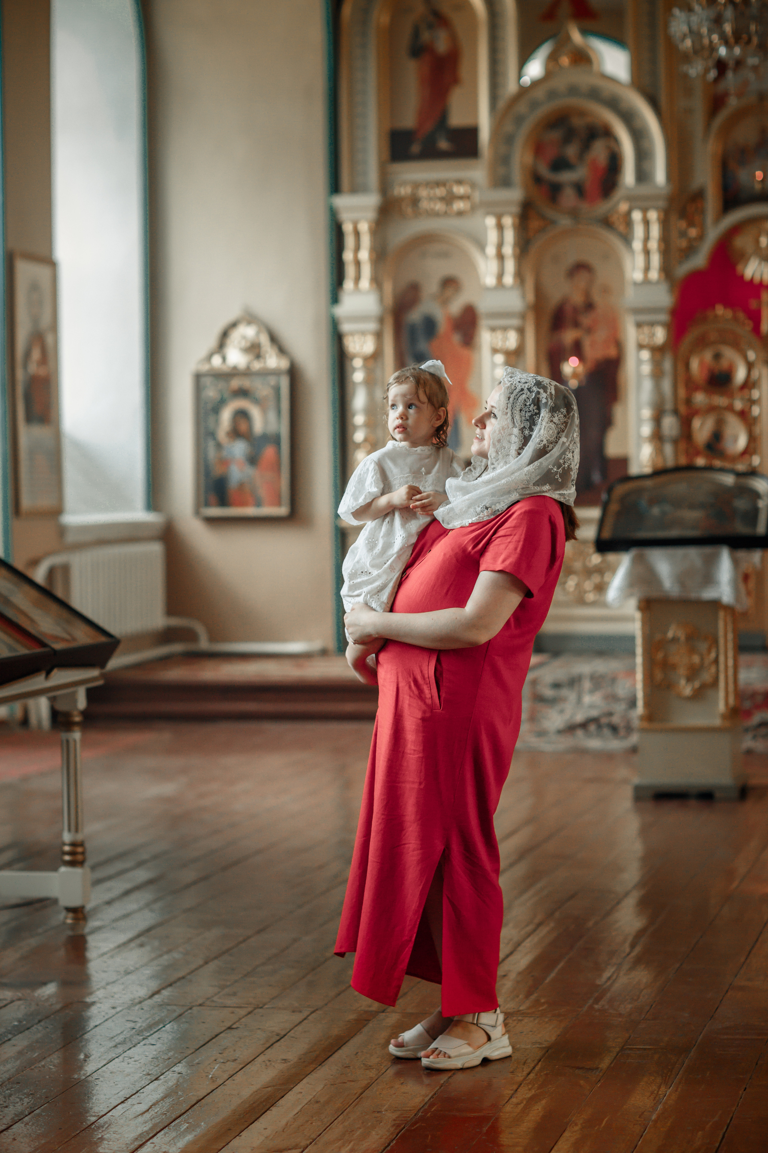 Крещение братика и сестрёнки_Весёловка. Детский и семейный фотограф в Пензе Лена бешенова