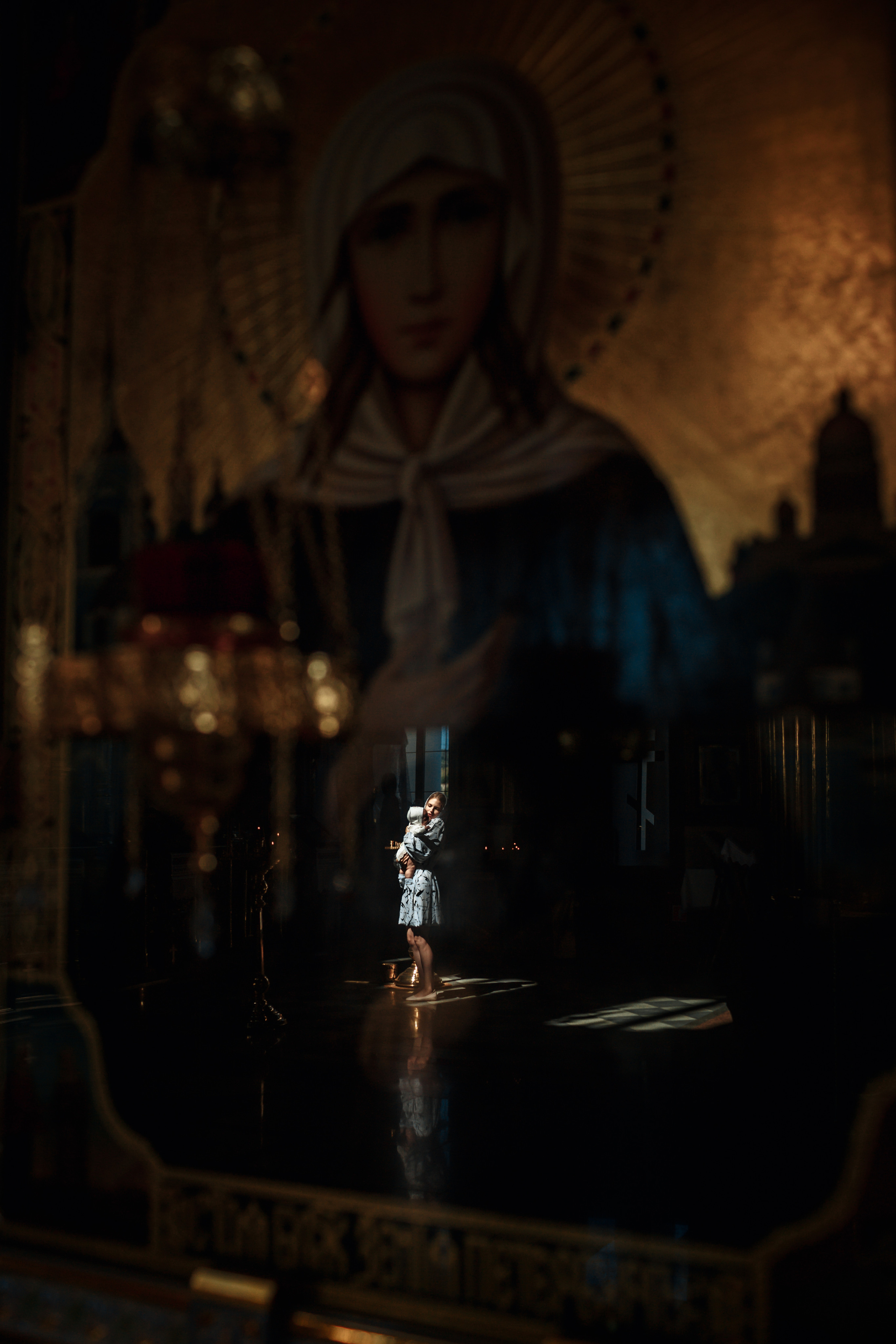 Крещение малышки, Валяевка. Детский и семейный фотограф в Пензе Лена бешенова