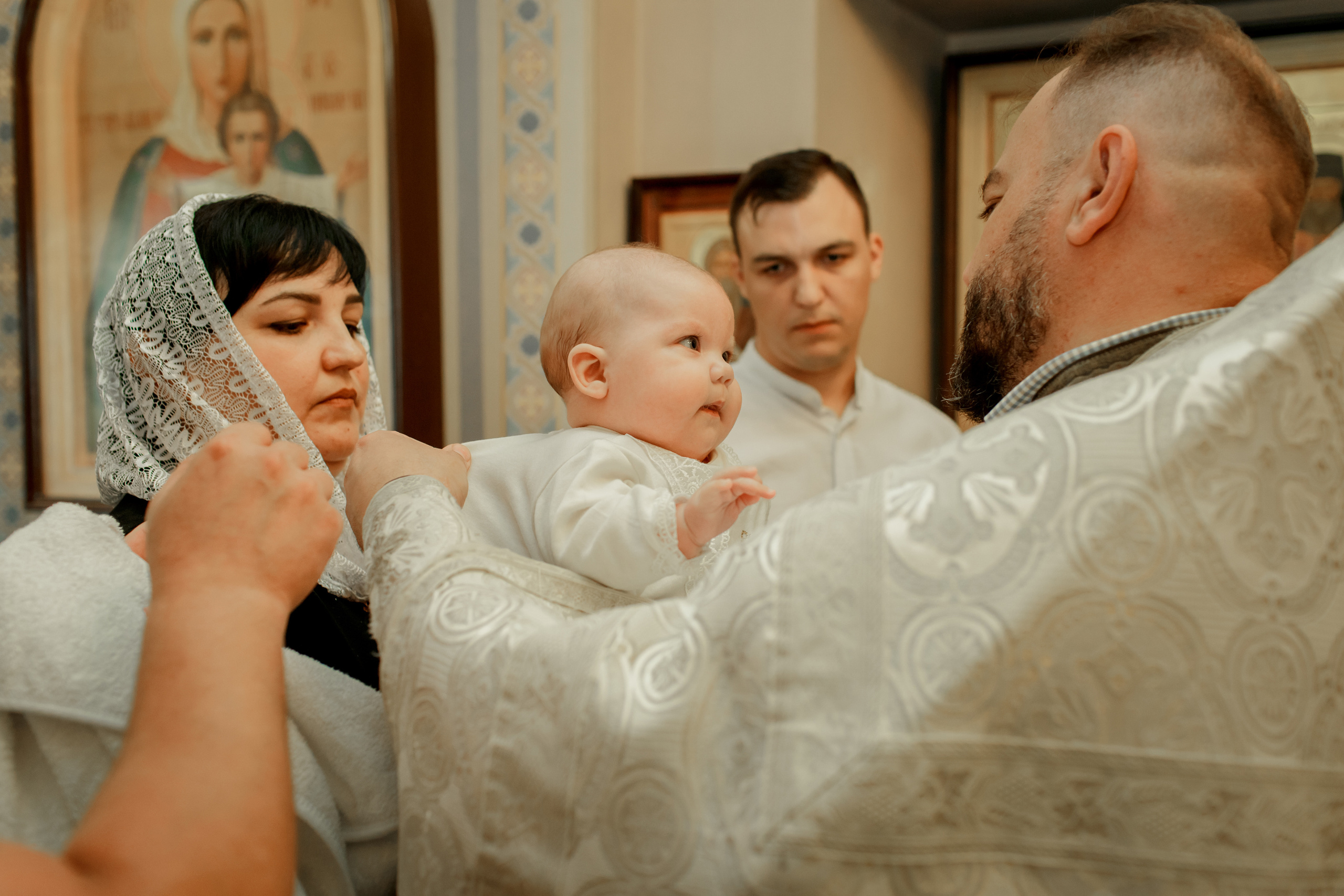 Крещение малышки, Валяевка. Детский и семейный фотограф в Пензе Лена бешенова