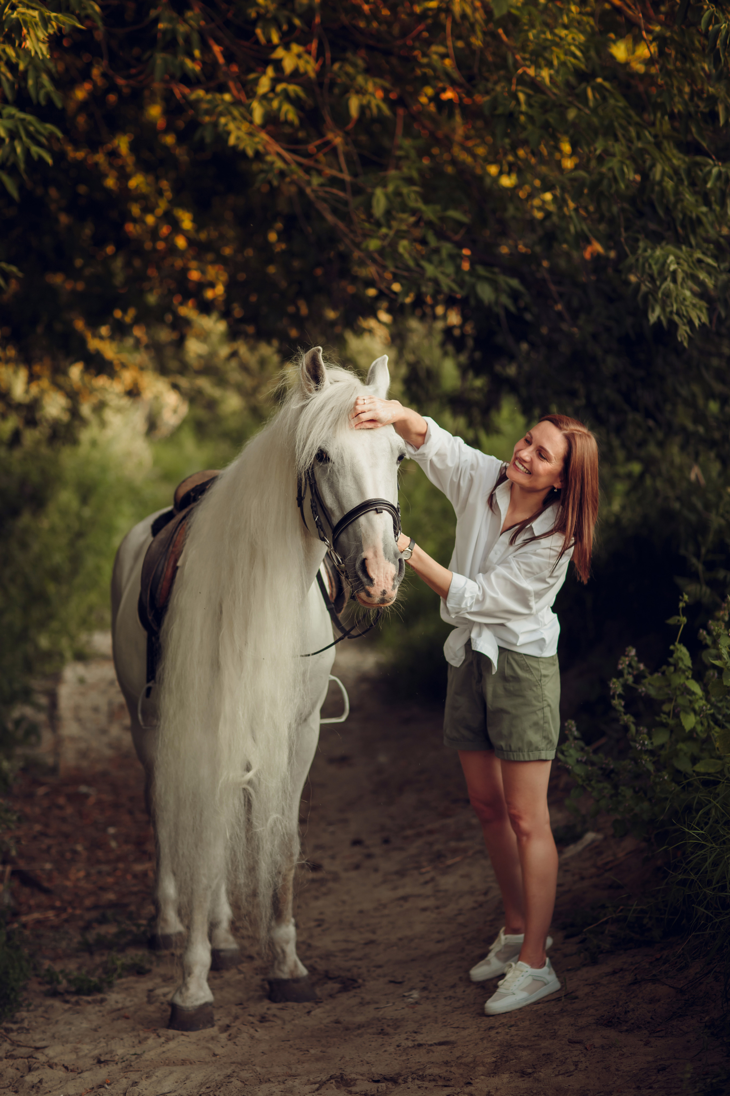 Семейная с лошадью. Детский и семейный фотограф в Пензе Лена бешенова