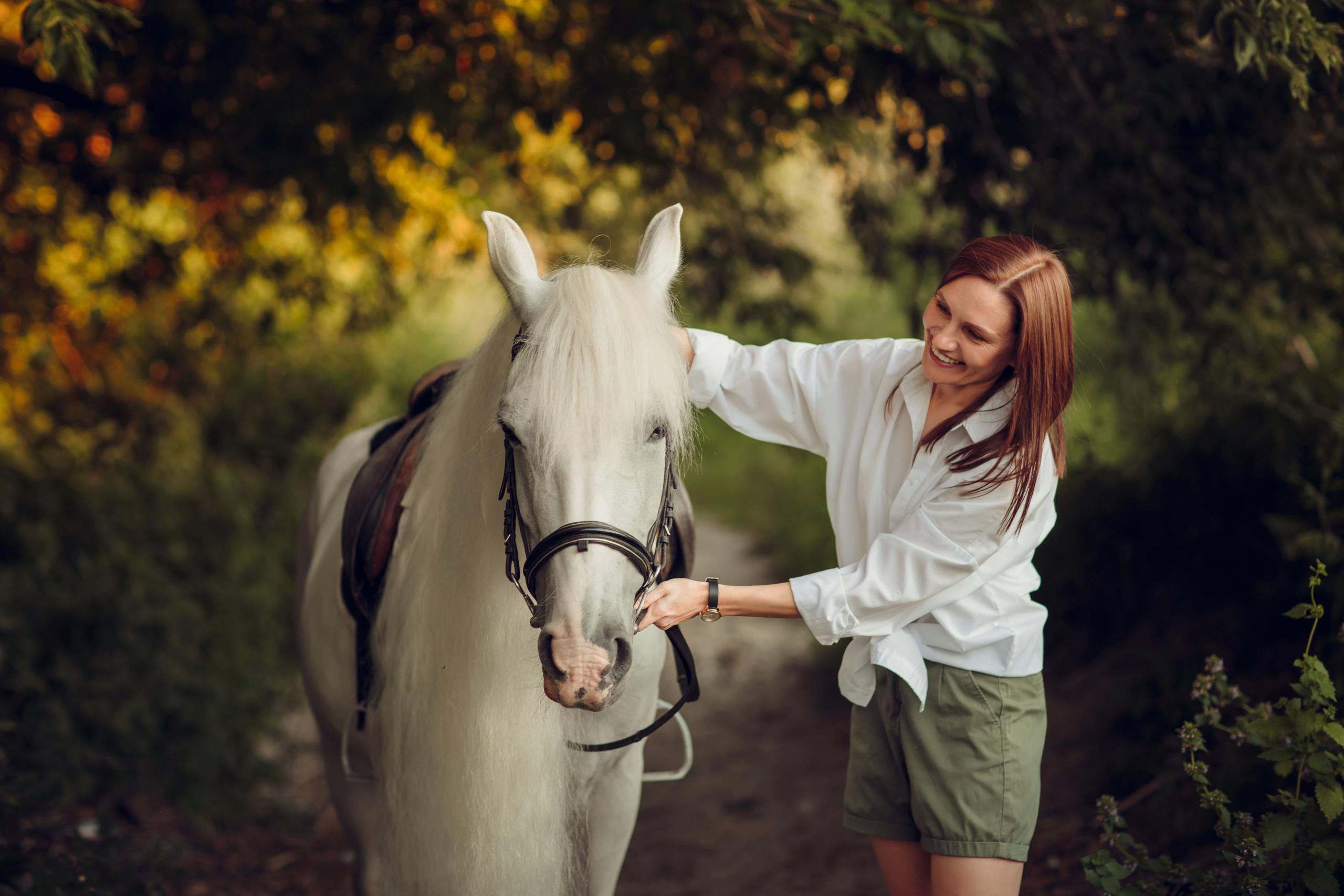 Семейная с лошадью. Детский и семейный фотограф в Пензе Лена бешенова