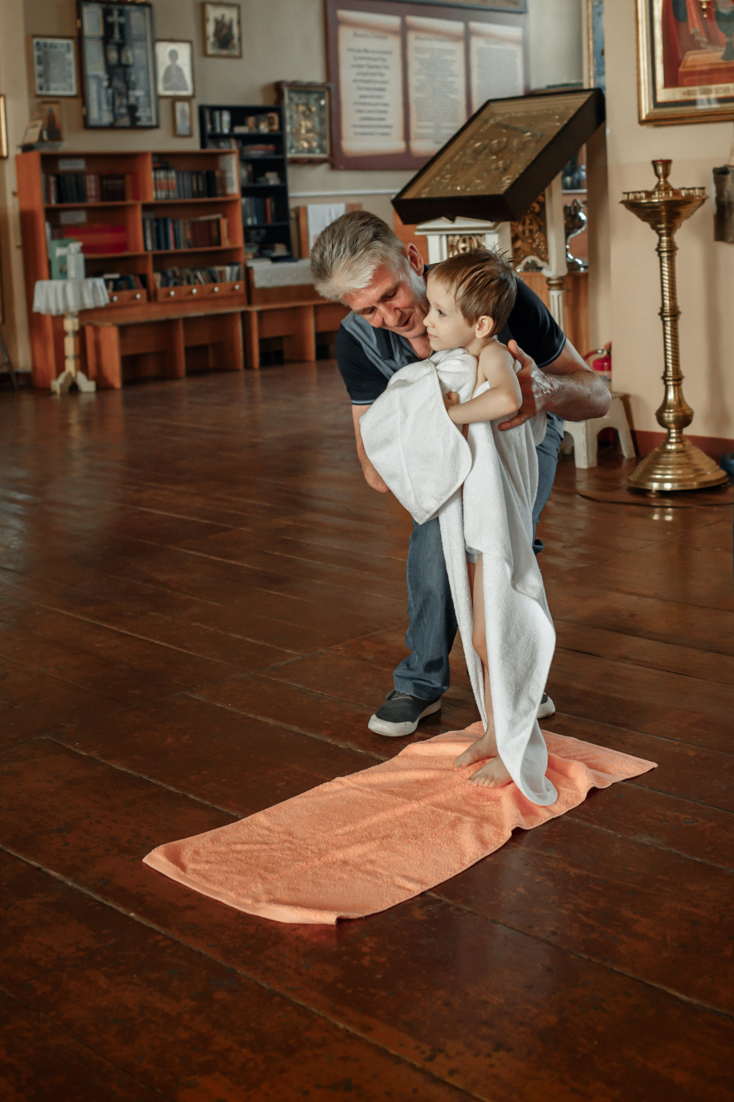 Крещение братика и сестрёнки_Весёловка. Детский и семейный фотограф в Пензе Лена бешенова