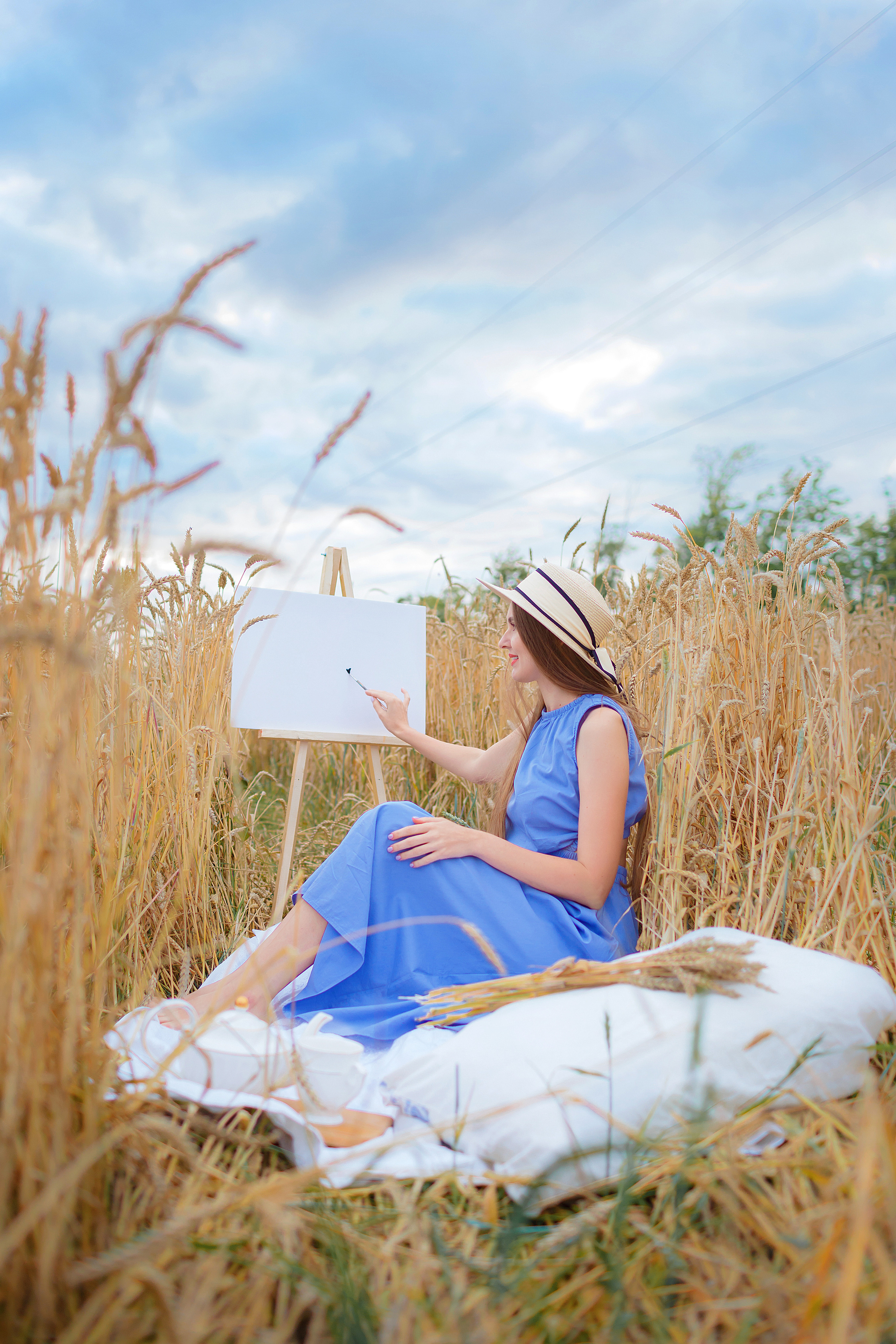 Татьяна и Егор в колосках. Детский и семейный фотограф в Пензе Лена бешенова