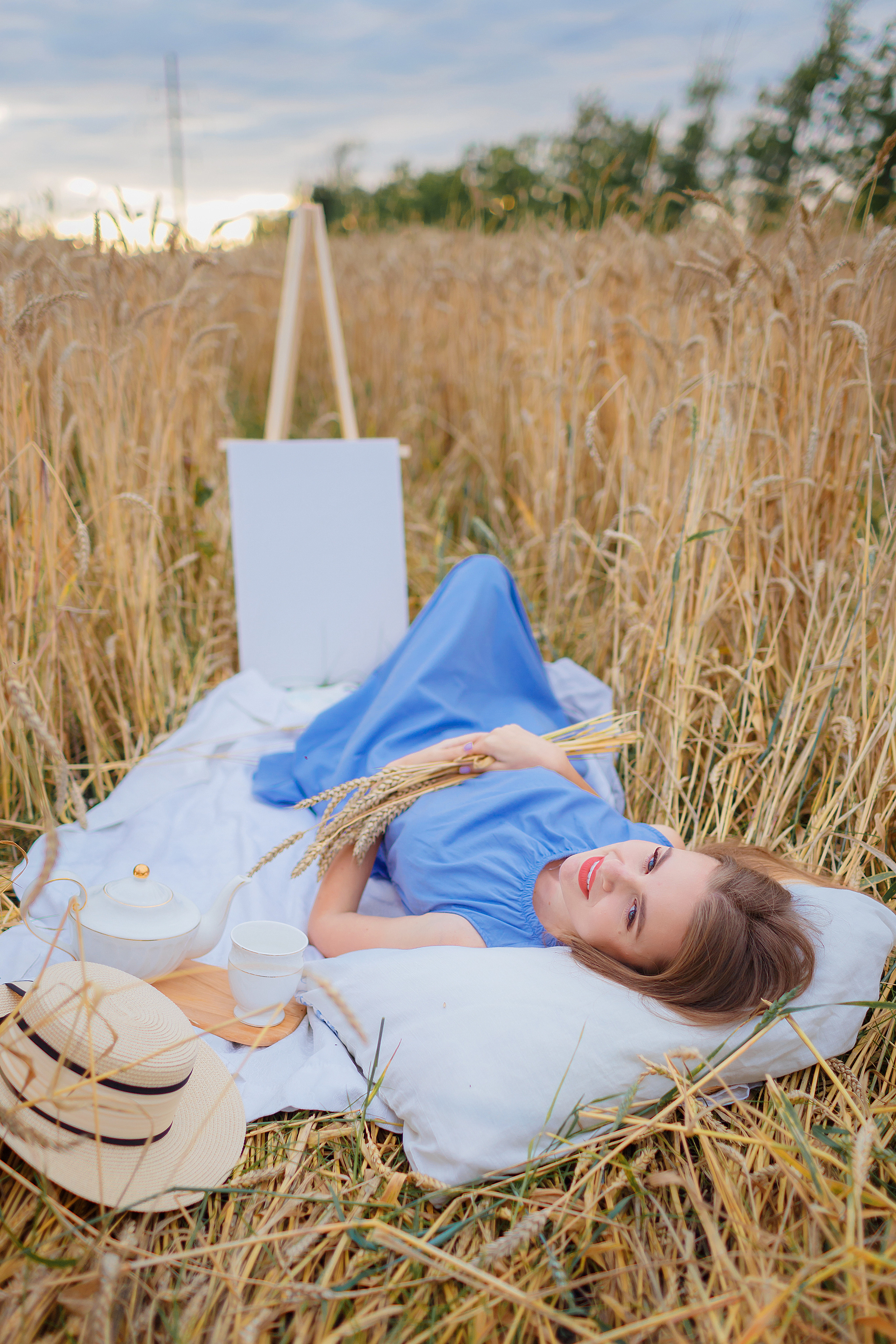 Татьяна и Егор в колосках. Детский и семейный фотограф в Пензе Лена бешенова