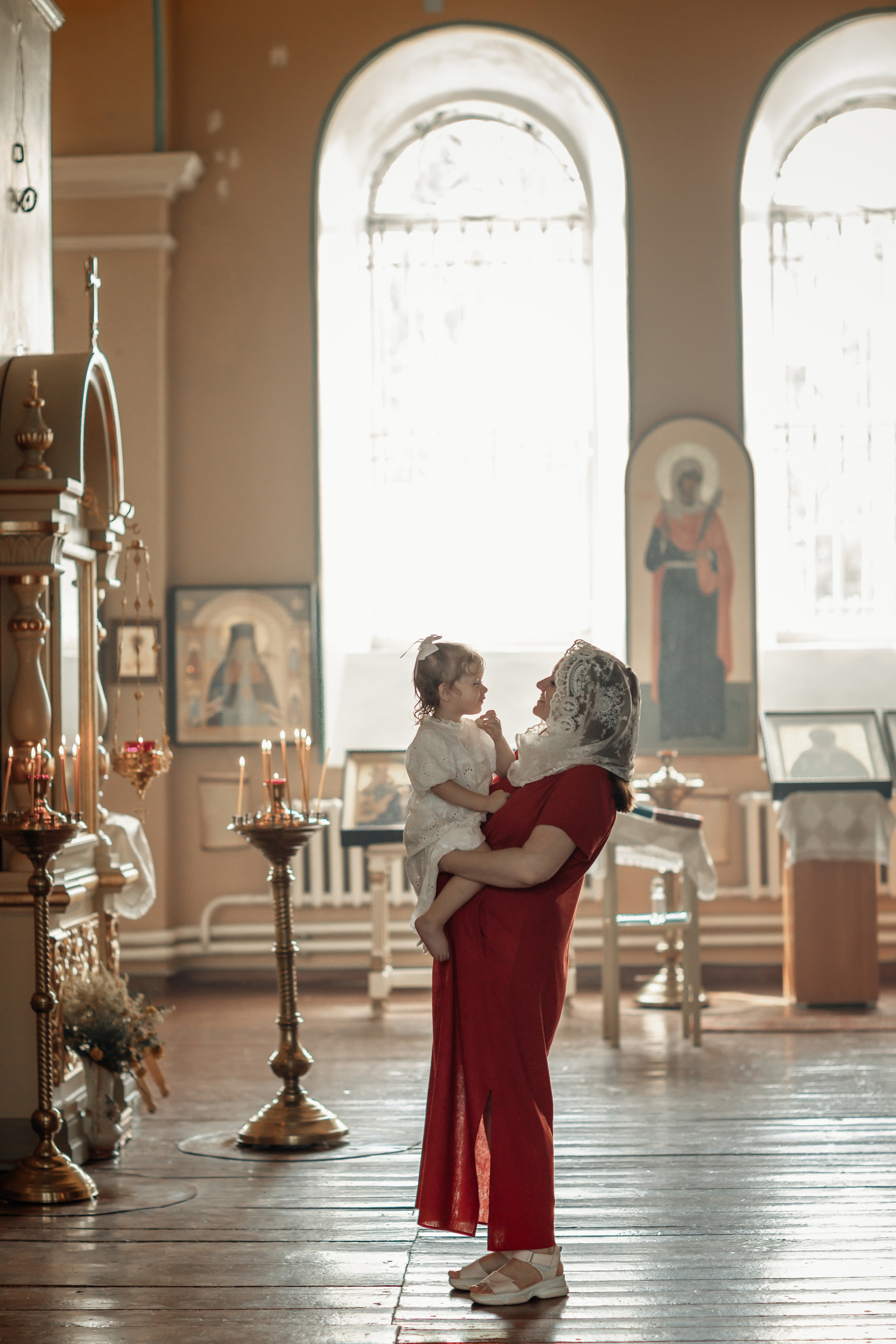 Крещение братика и сестрёнки_Весёловка. Детский и семейный фотограф в Пензе Лена бешенова