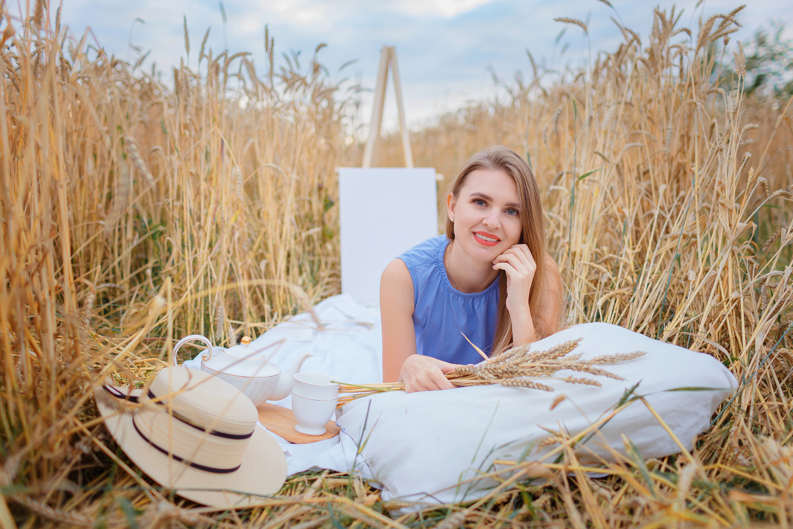 Татьяна и Егор в колосках. Детский и семейный фотограф в Пензе Лена бешенова