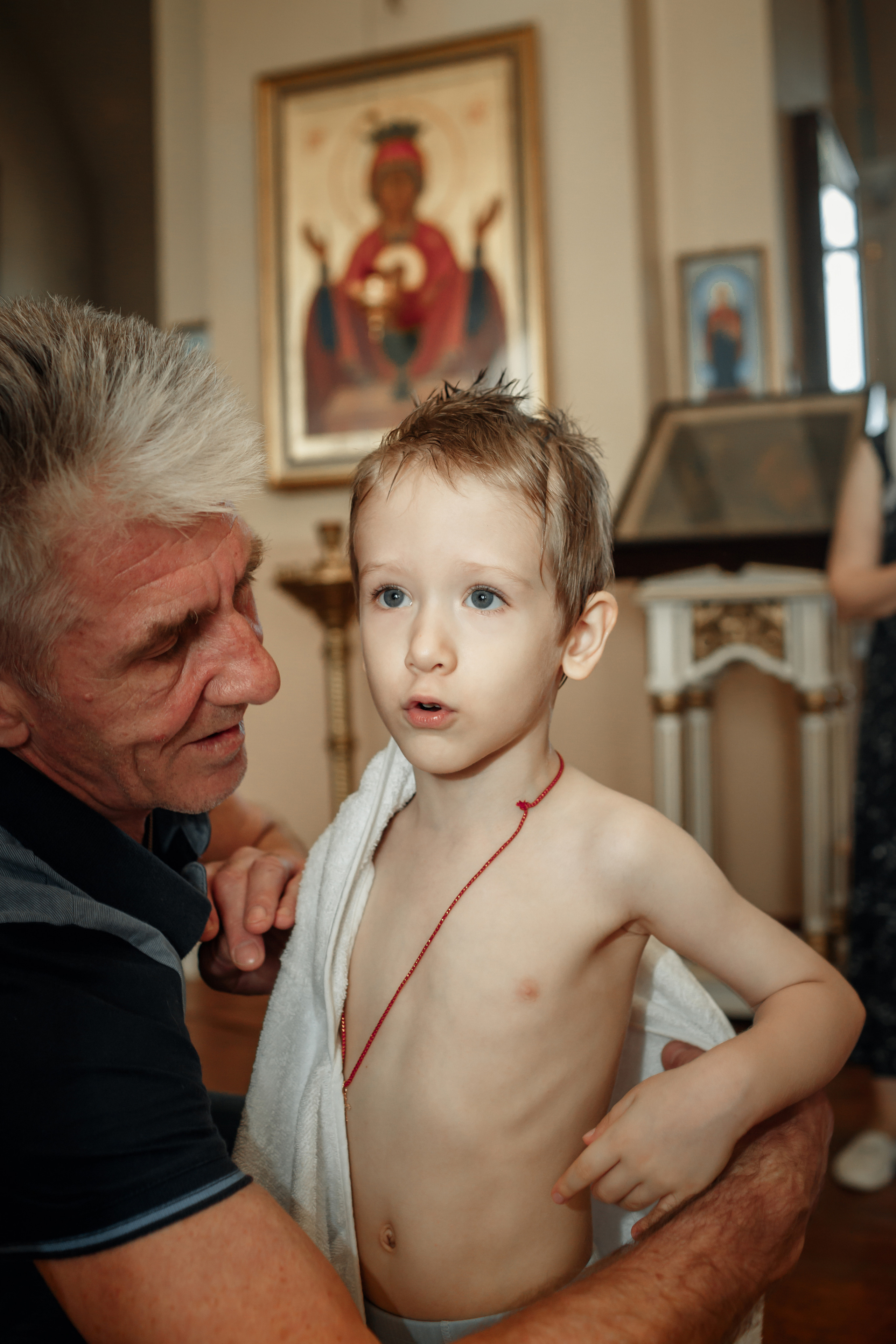 Крещение братика и сестрёнки_Весёловка. Детский и семейный фотограф в Пензе Лена бешенова