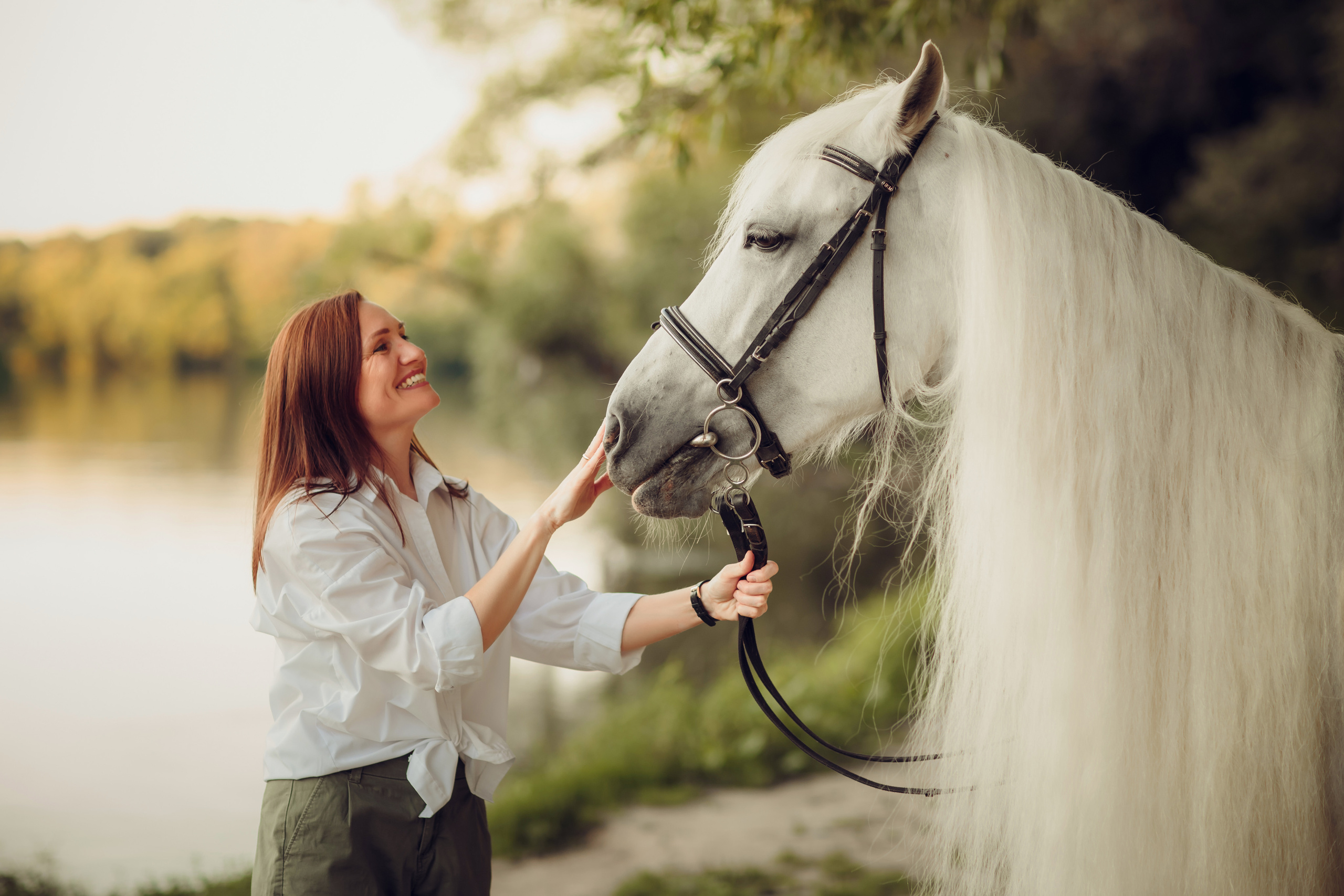 Семейная с лошадью. Детский и семейный фотограф в Пензе Лена бешенова